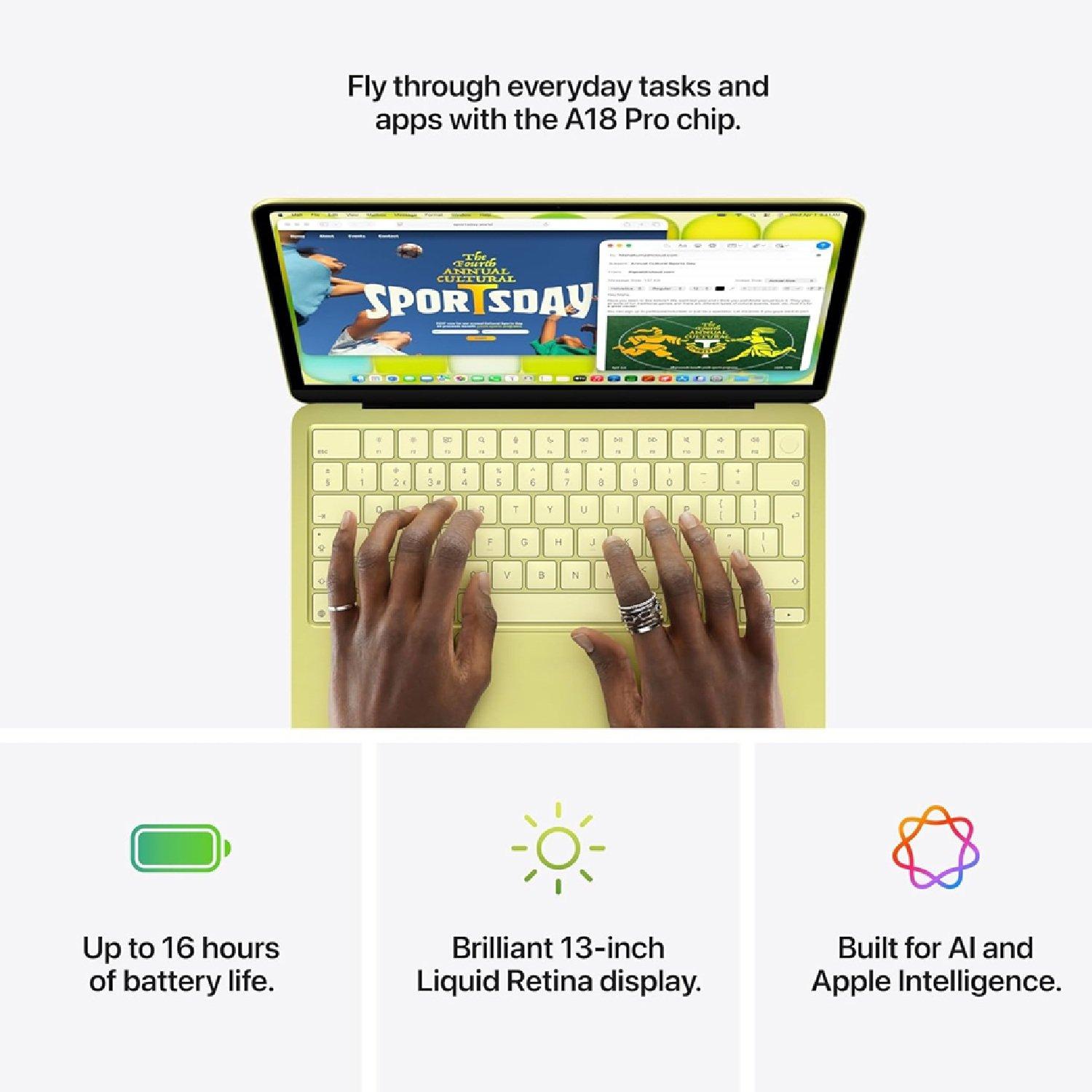 Silver - Apple - APPLE MacBook Neo 13 (2026) - A18 Pro 512 GB SSD - 4