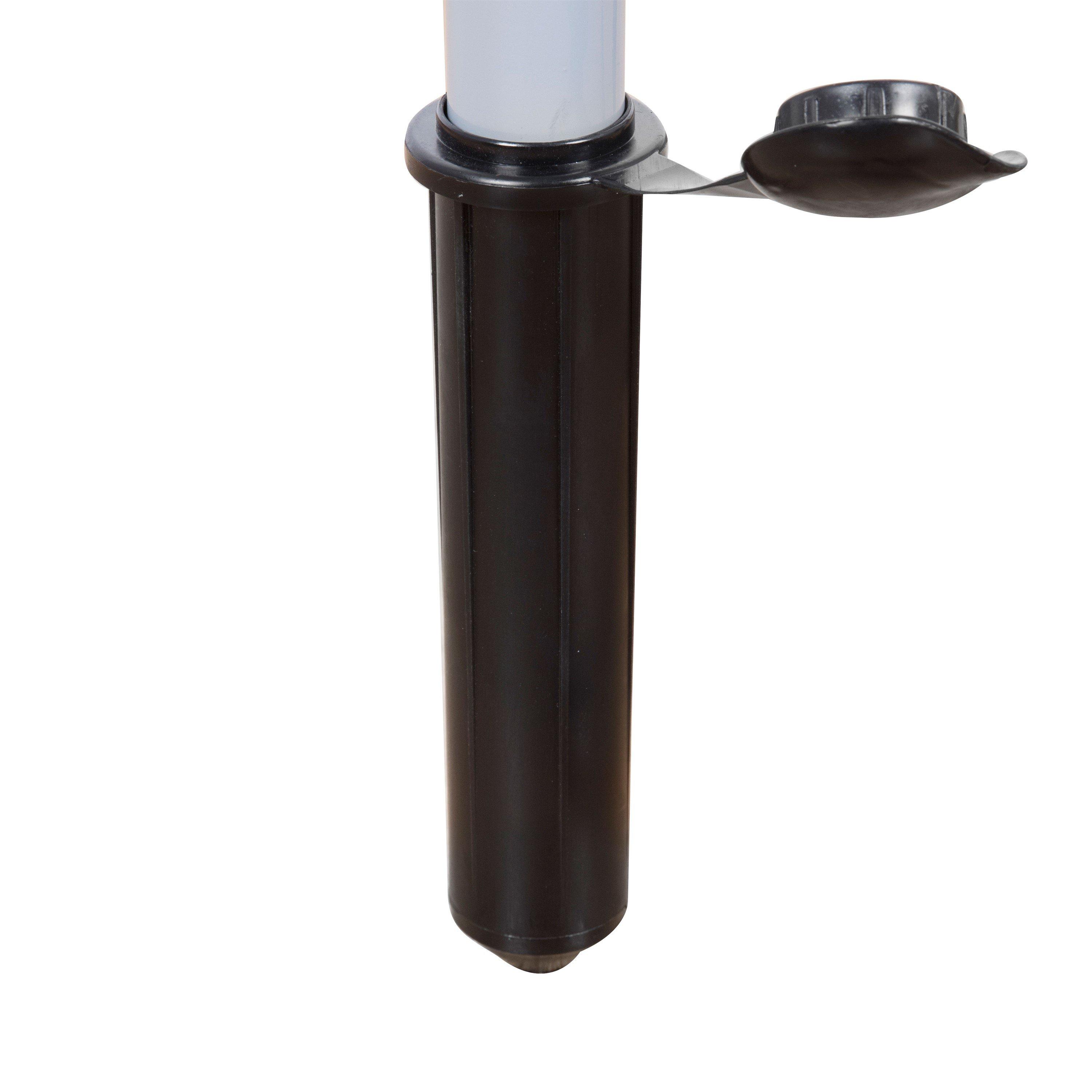 None - Our House - OurHouse 50m Rotary Airer 4 Arm Steel Powder Coate - 3