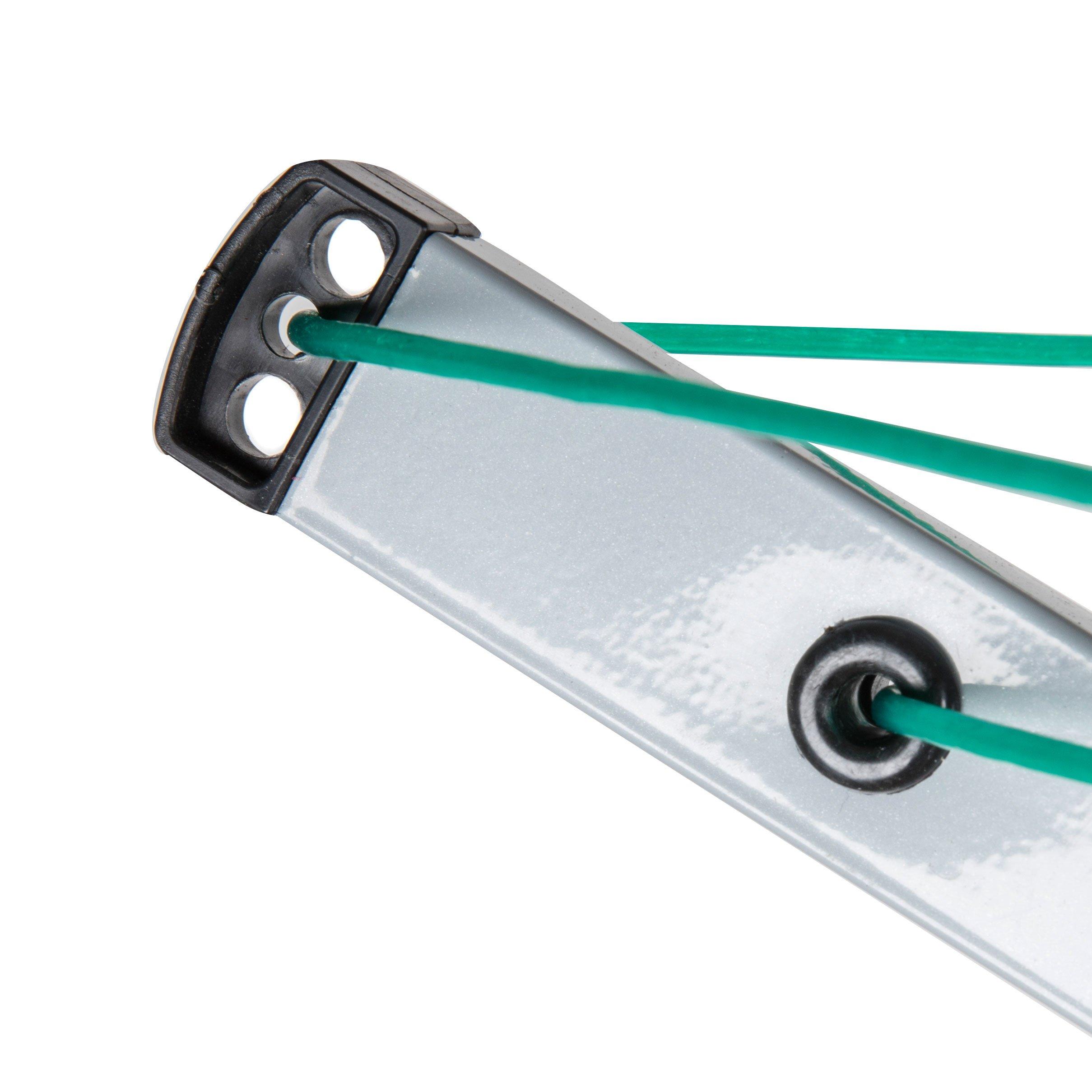 None - Our House - OurHouse 50m Rotary Airer 4 Arm Steel Powder Coate - 4