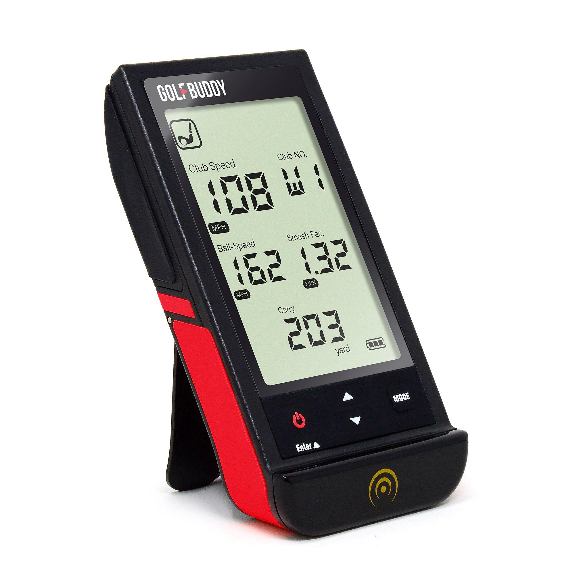 Black - GolfBuddy - Golfbuddy Shot Mate Launch Monitor - 1