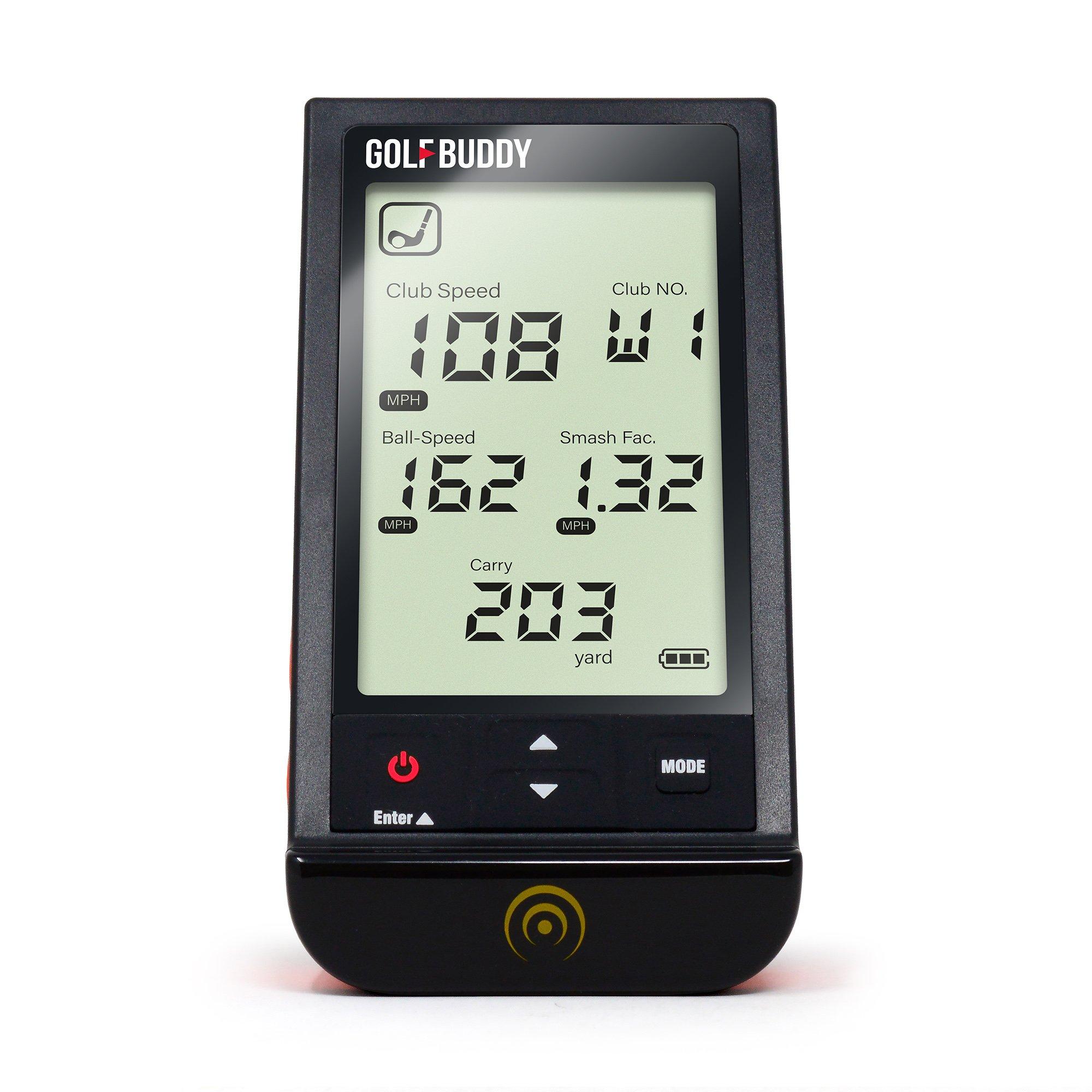 Black - GolfBuddy - Golfbuddy Shot Mate Launch Monitor - 3