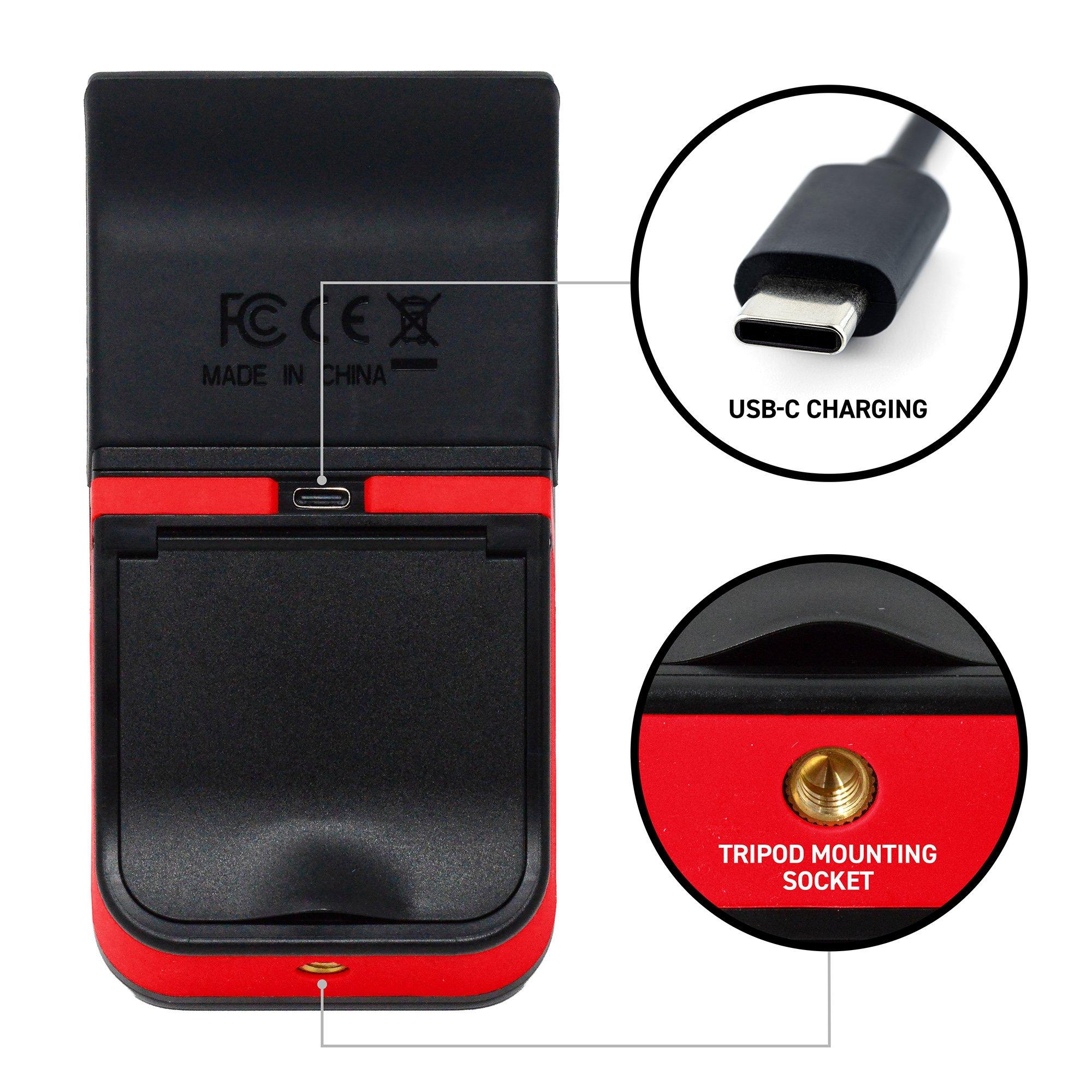 Black - GolfBuddy - Golfbuddy Shot Mate Launch Monitor - 4