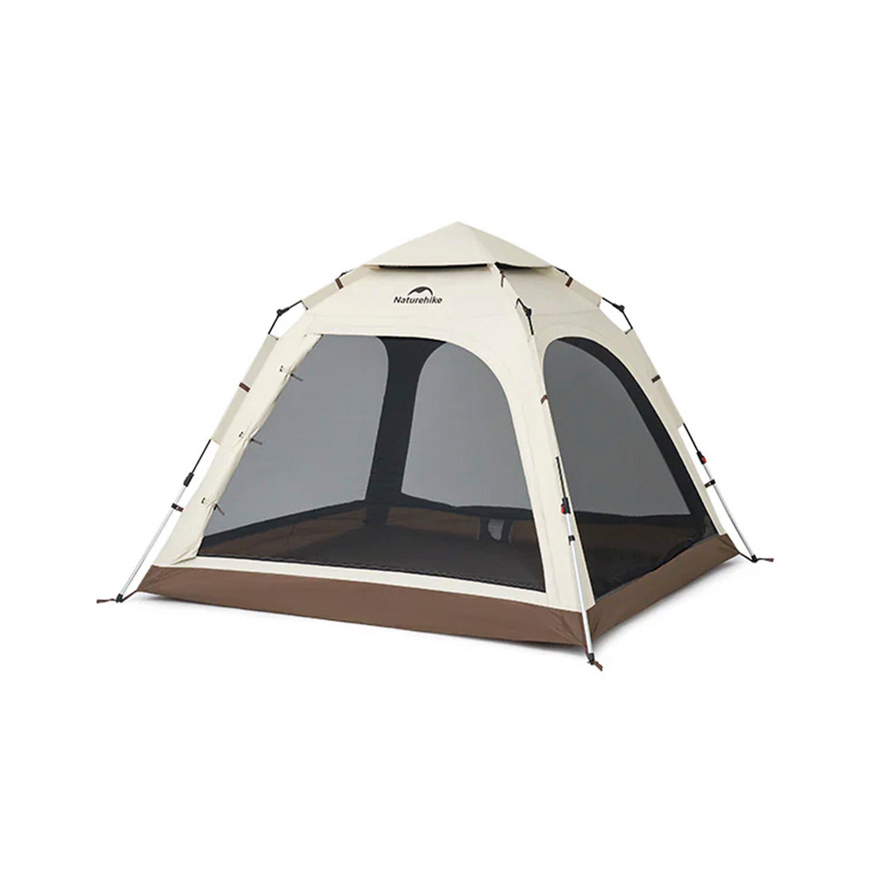 Brown - Naturehike - Ango Automatic 3 Person Tent with Canopy - 2