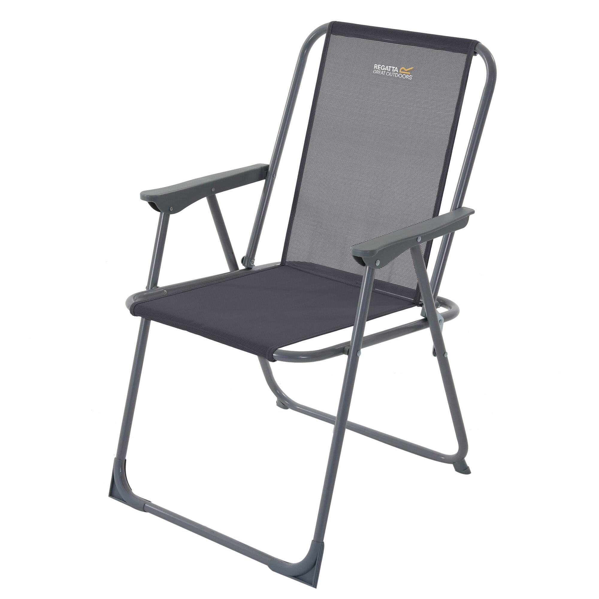 Regatta  Ebony Grey Retexo Chair