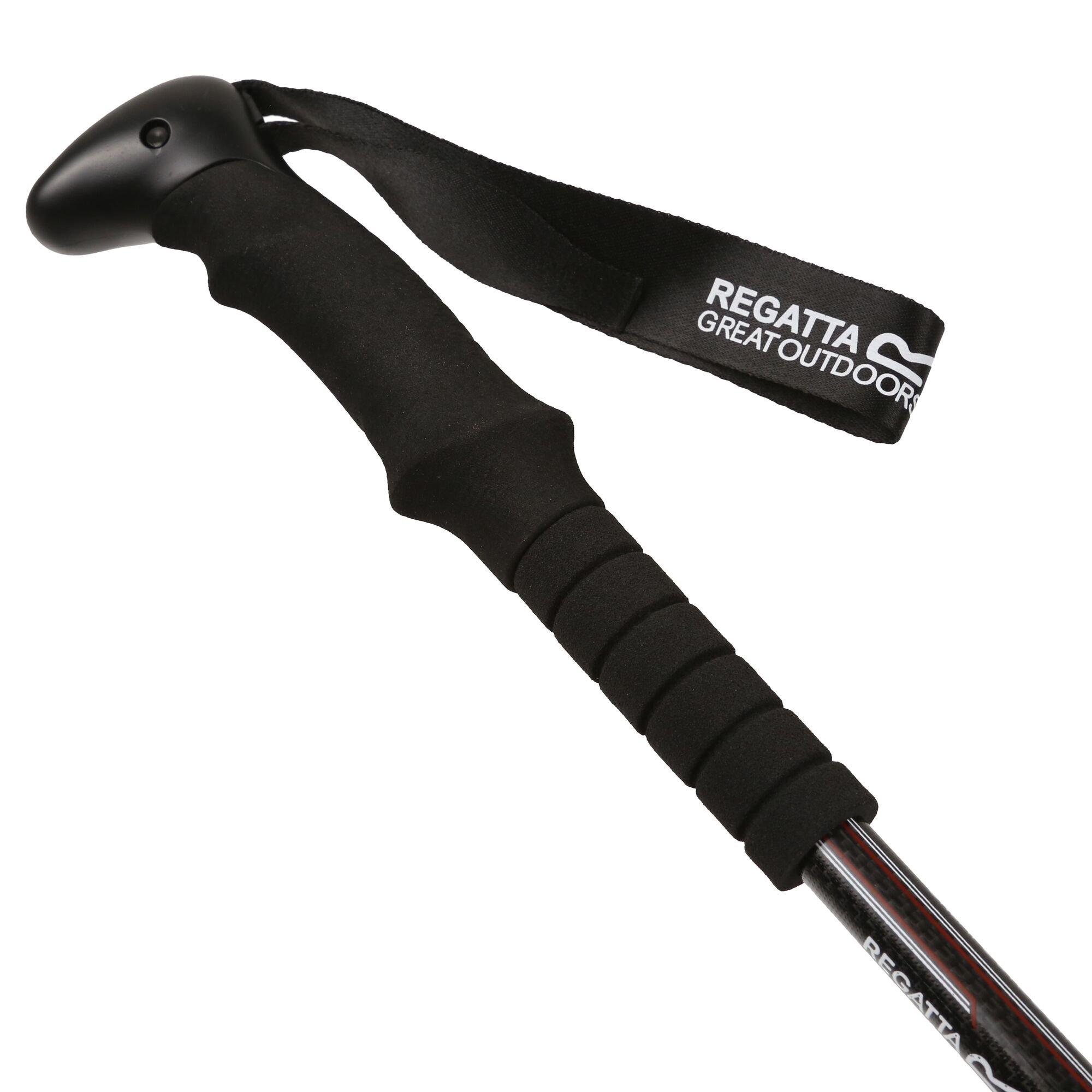 Black - Regatta - Carbon Walking Pole Pair - 2