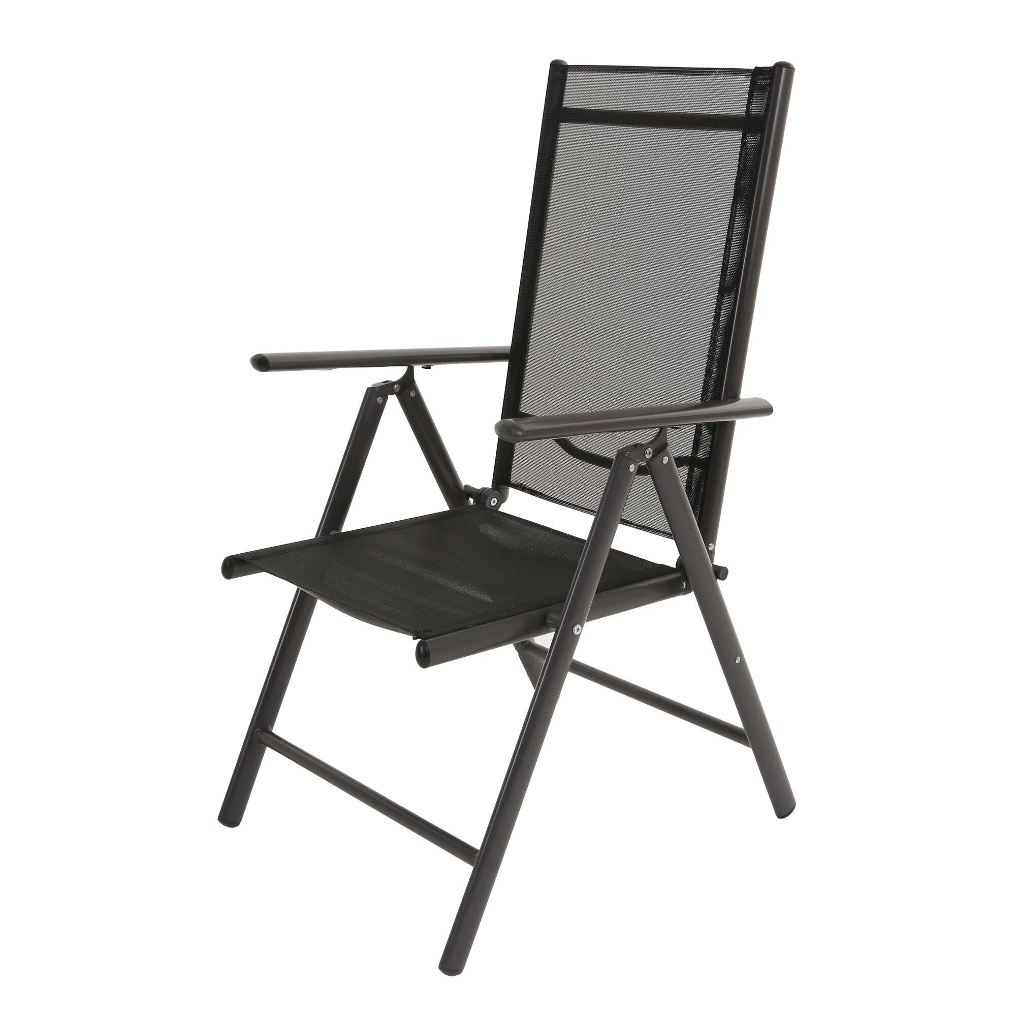 Black - Regatta - Varna Reclining Chair - 1