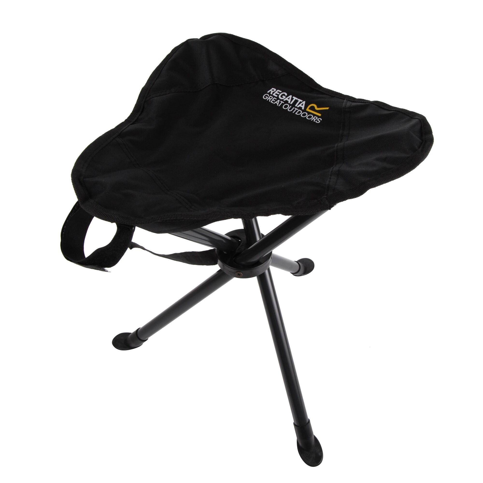 Regatta  Ternio Tripod Stool - Black - Sgl