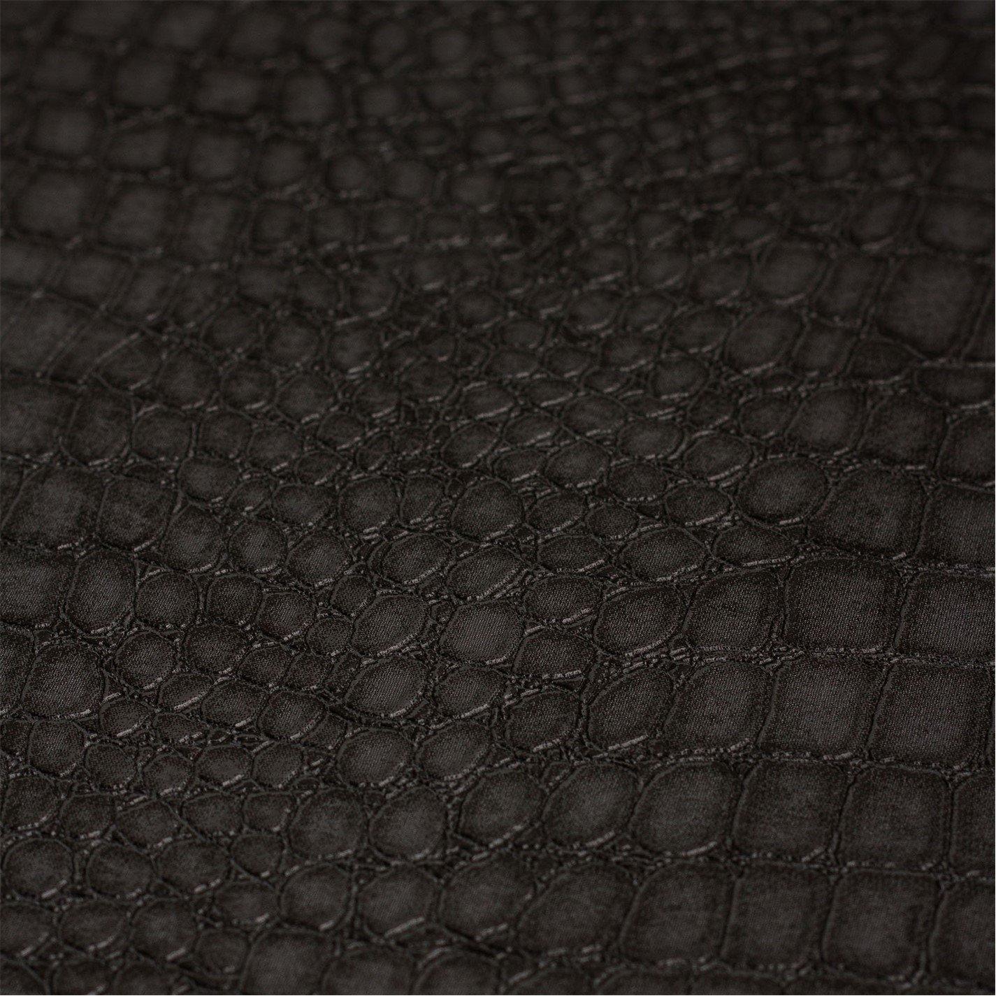 Black - Superfresco Easy - Crocodile Skin Black Wallpaper - 5