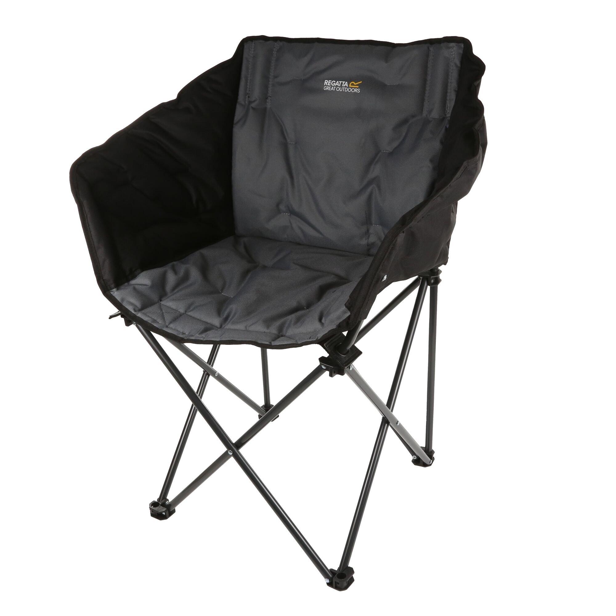 Black/Sealgr - Regatta - Regatta Navas Folding Chair Adults - 2