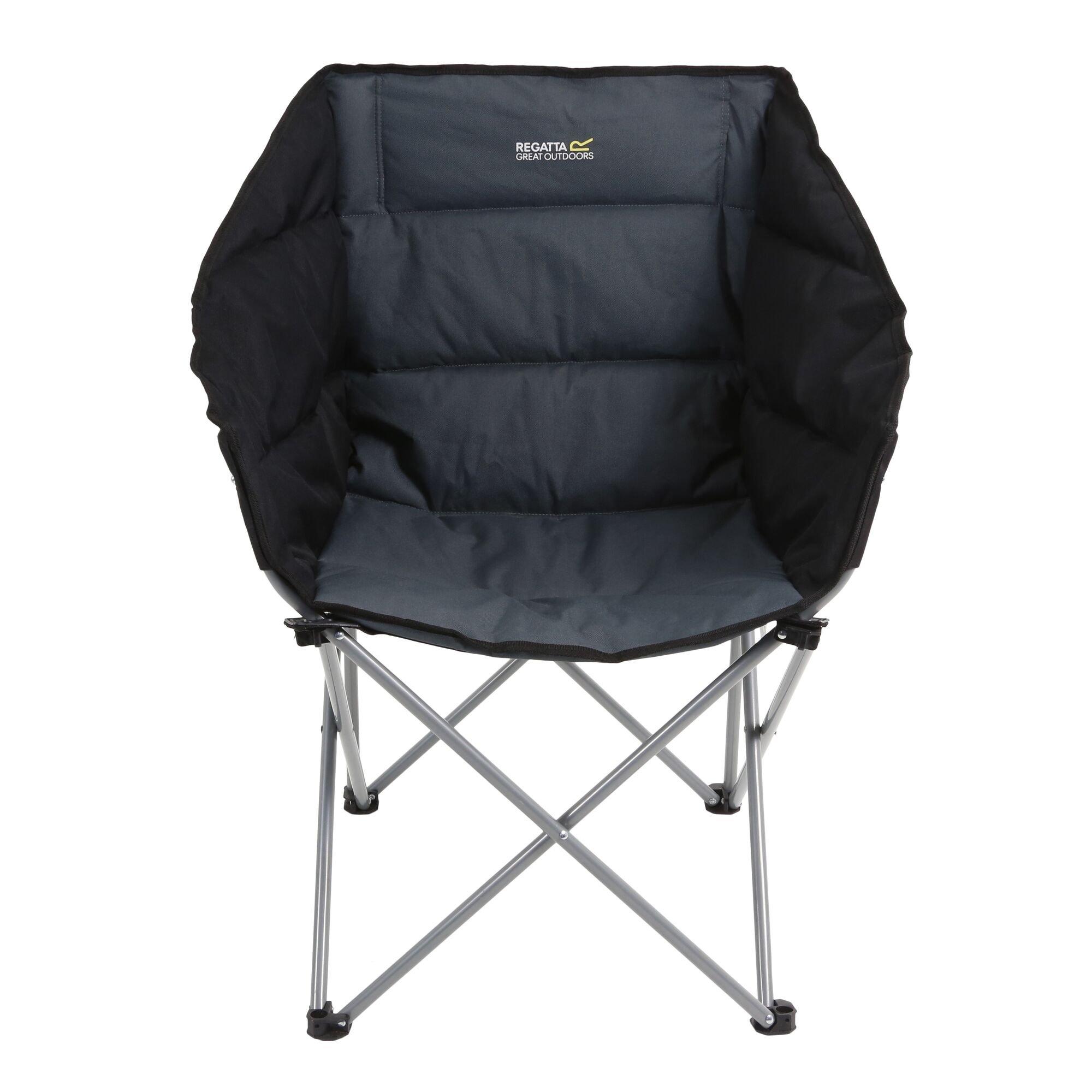 Black/Sealgr - Regatta - Regatta Navas Folding Chair Adults - 9