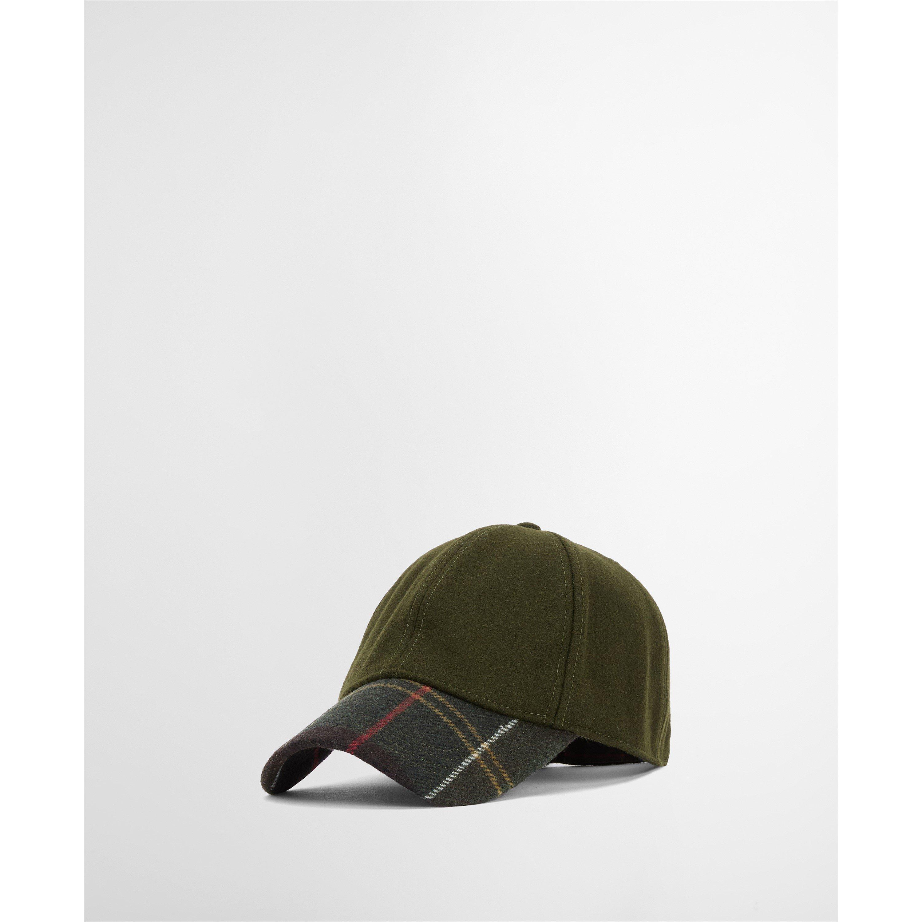Ft Grn/Classic - Barbour - Roker Wool Mix Tartan Visor Cap - 13