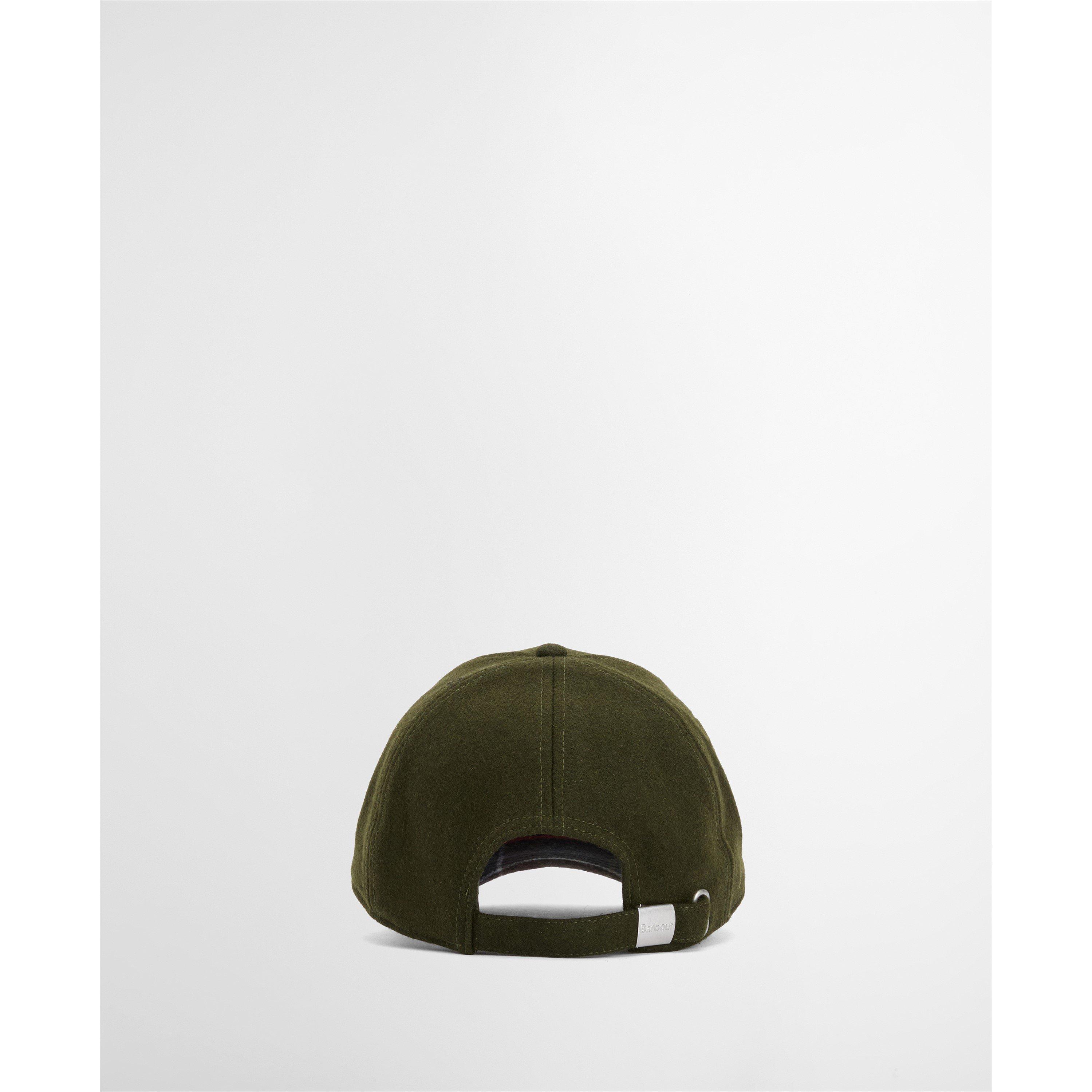Ft Grn/Classic - Barbour - Roker Wool Mix Tartan Visor Cap - 15