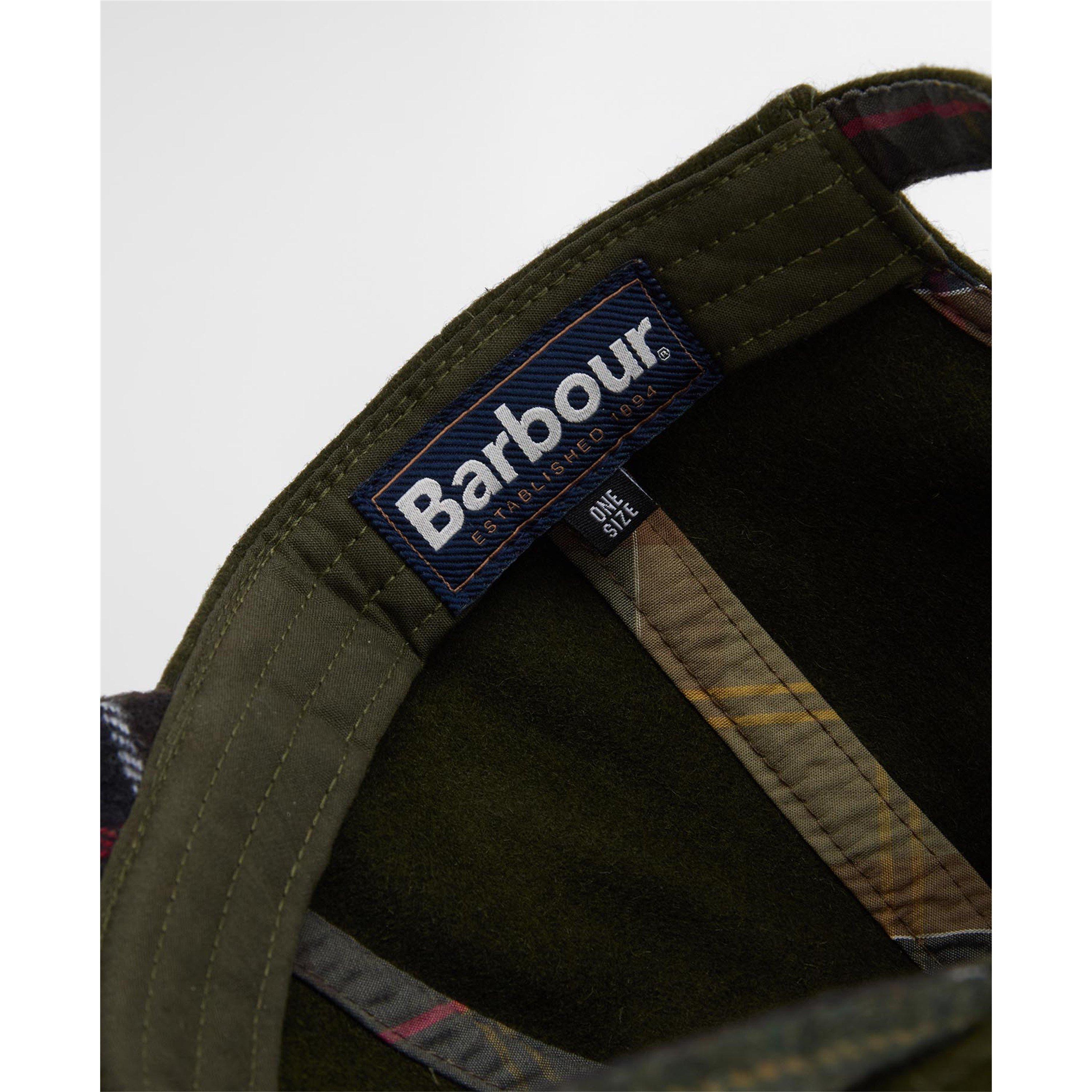 Ft Grn/Classic - Barbour - Roker Wool Mix Tartan Visor Cap - 7