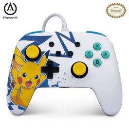 PowerA Enhanced Wired Controller for Nintendo Switch Pikachu High Voltage