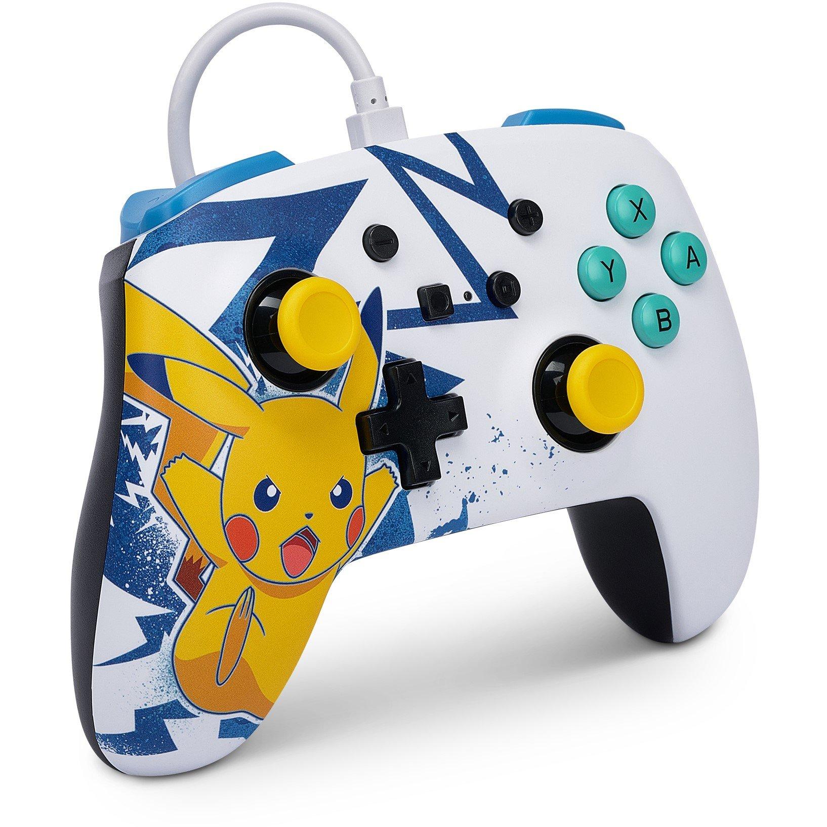 Pikachu Spænding - PowerA - Enhanced Wired Controller for Nintendo Switch - Pikachu High Voltage - 5
