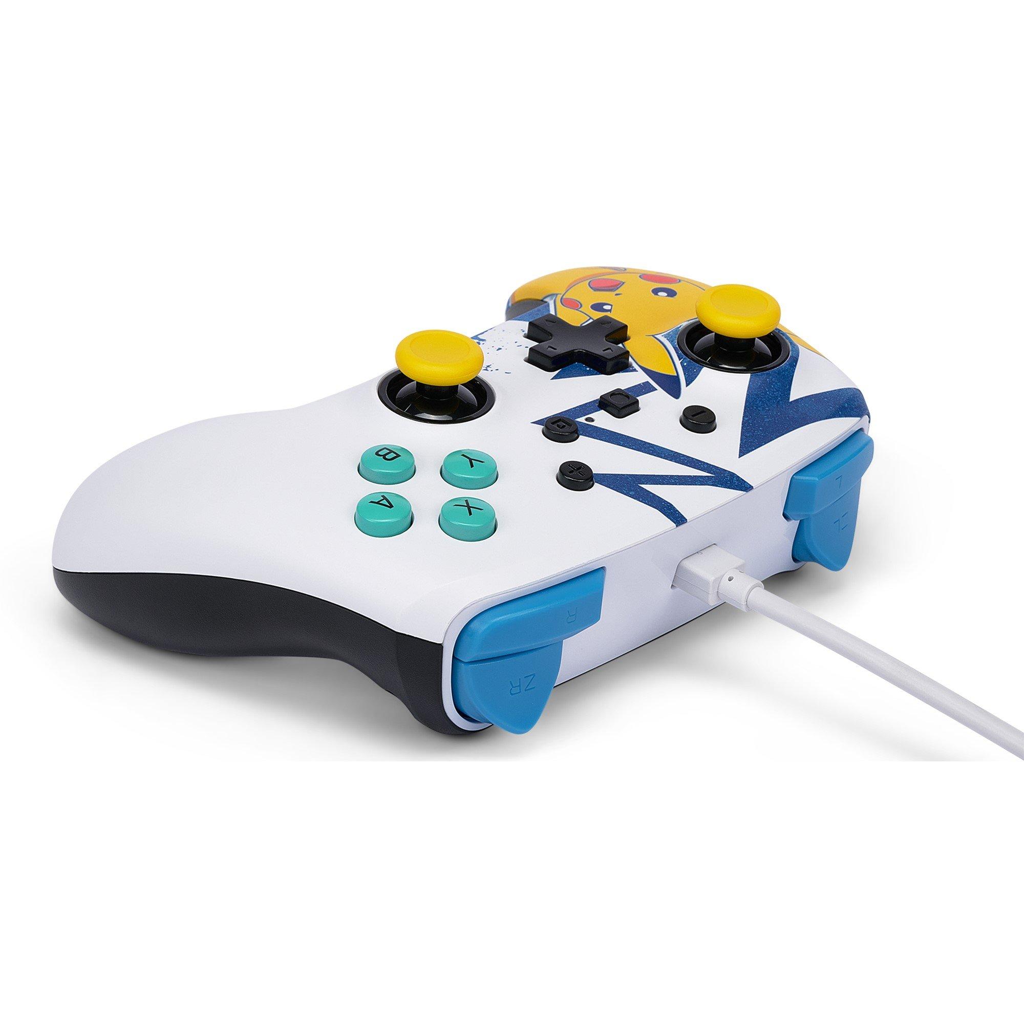 Pikachu Spænding - PowerA - Enhanced Wired Controller for Nintendo Switch - Pikachu High Voltage - 8