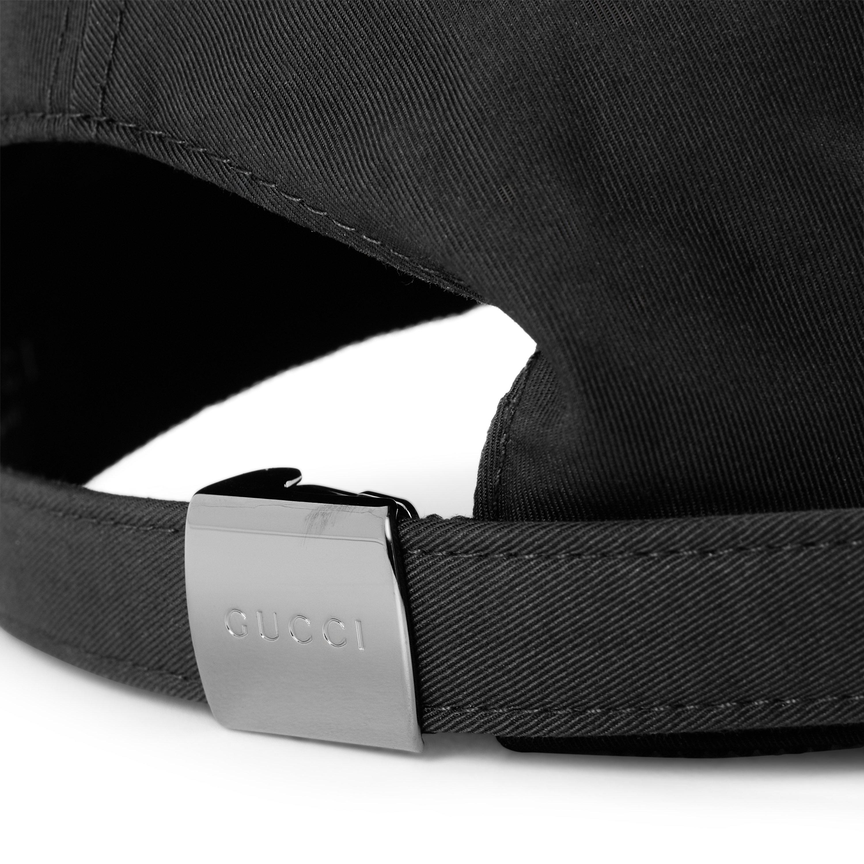 Black - Gucci - Gucci Tag Cap Sn64 - 3