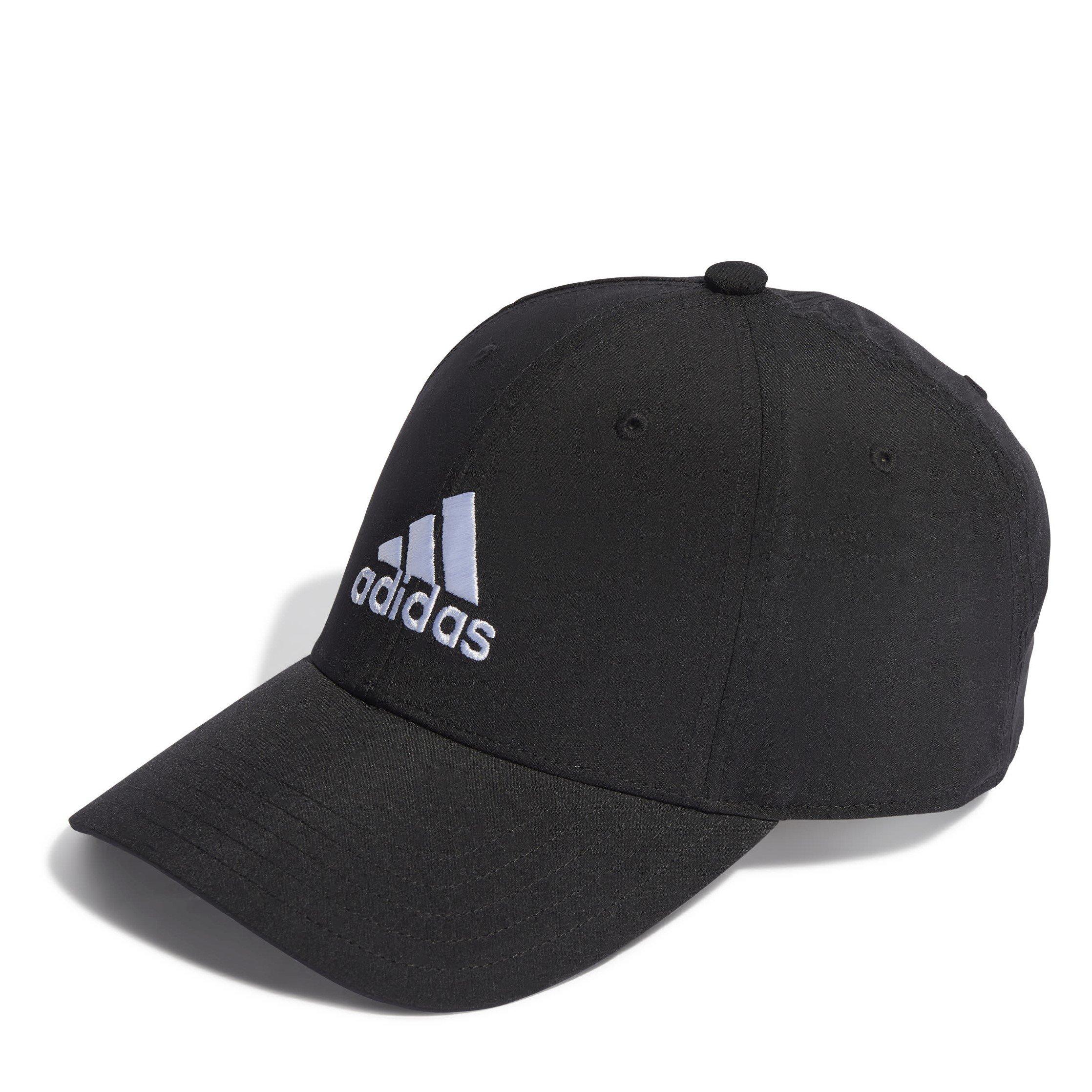 Negro/Blanco - adidas - Embroidered Logo Lightweight Baseball Cap Adults - 1