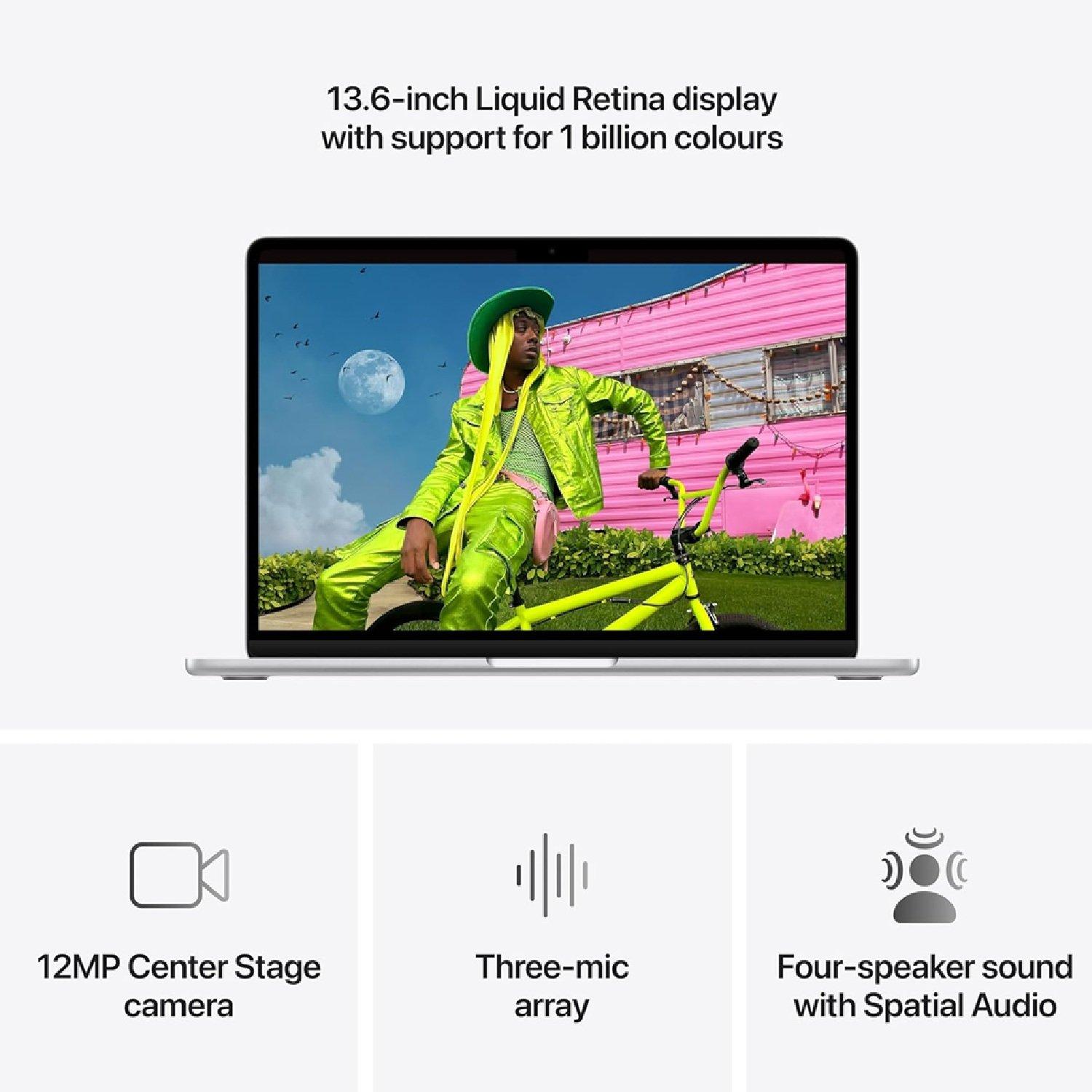 Silver - Apple - MacBook Air 13.6 (2026) - M5 512 GB SSD RAM 16 - 3
