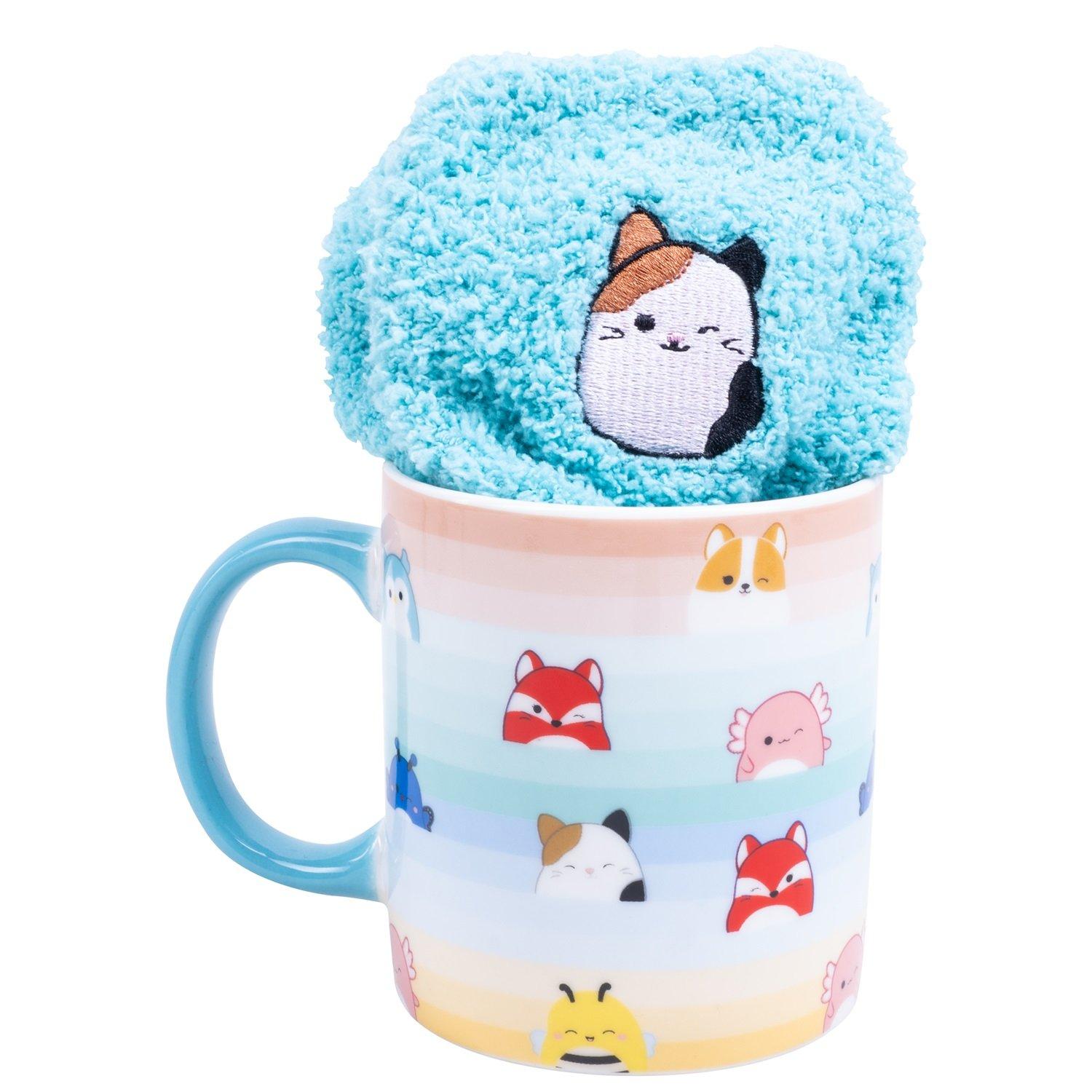 Multi - Squishmallows - Mugs and Sock Gift Set - 2