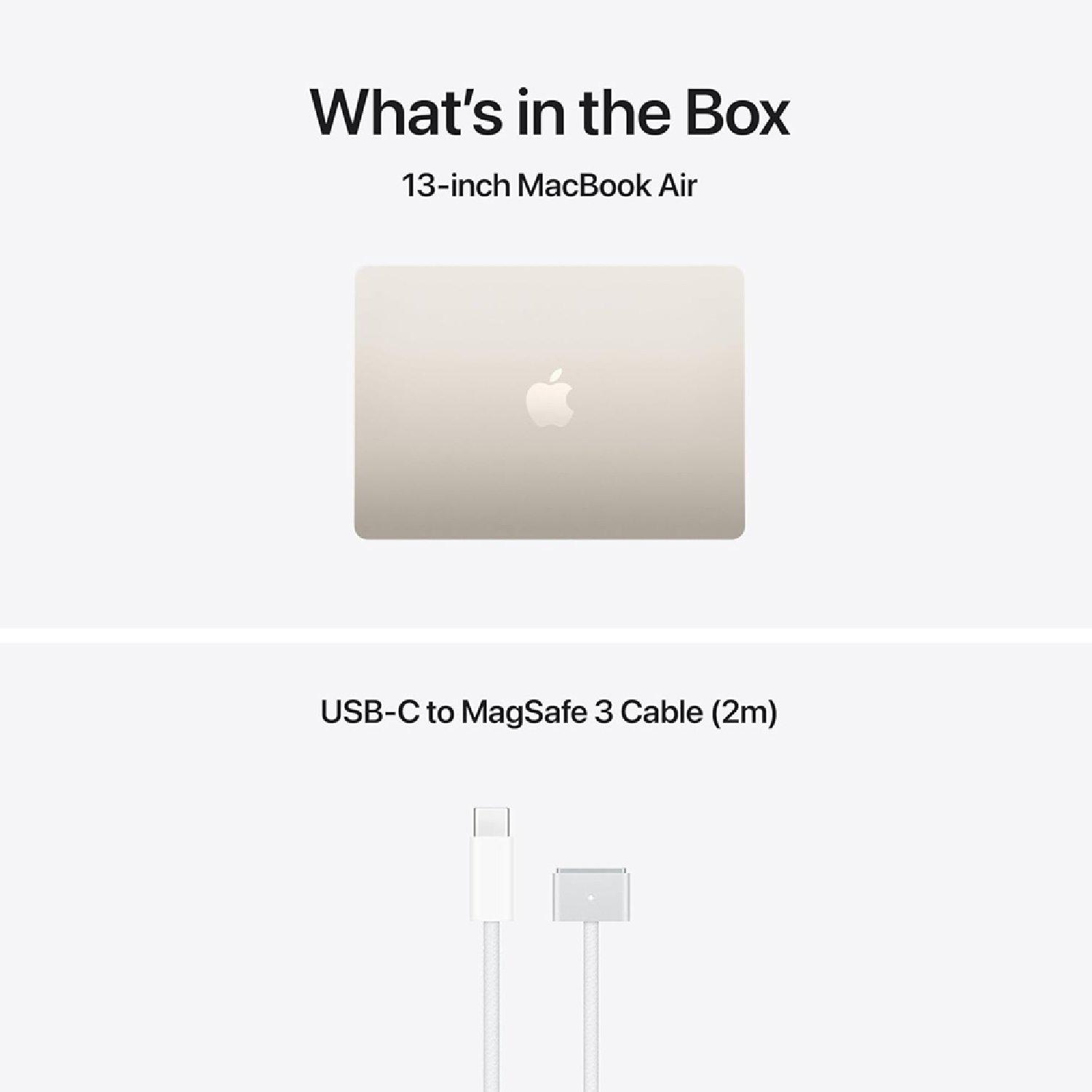 Starlight - Apple - APPLE MacBook Air 13.6 (2026) - M5 1 TB SSD RAM - 2
