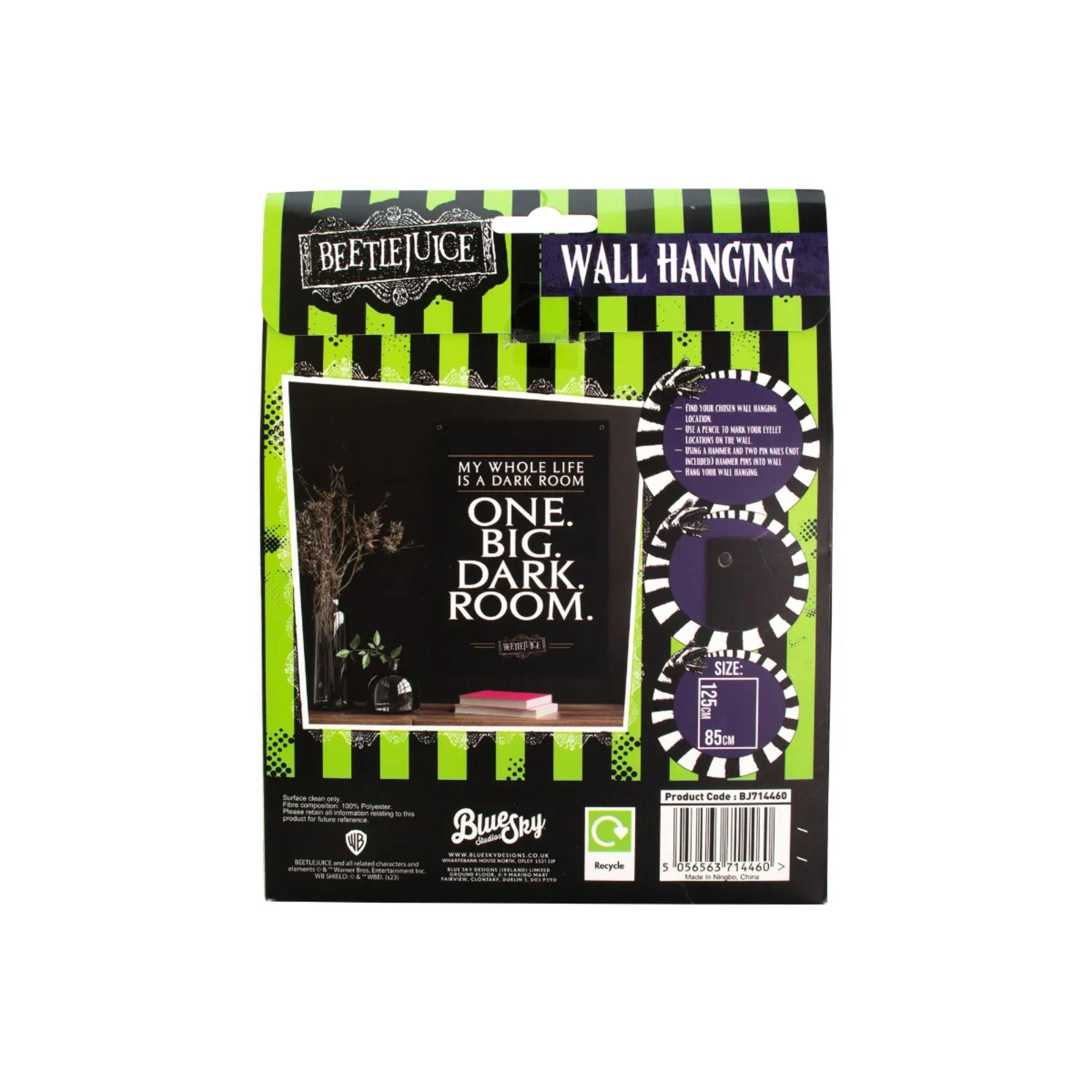 Black - Beetlejuice - Beetlejuice Wall Banner - 3