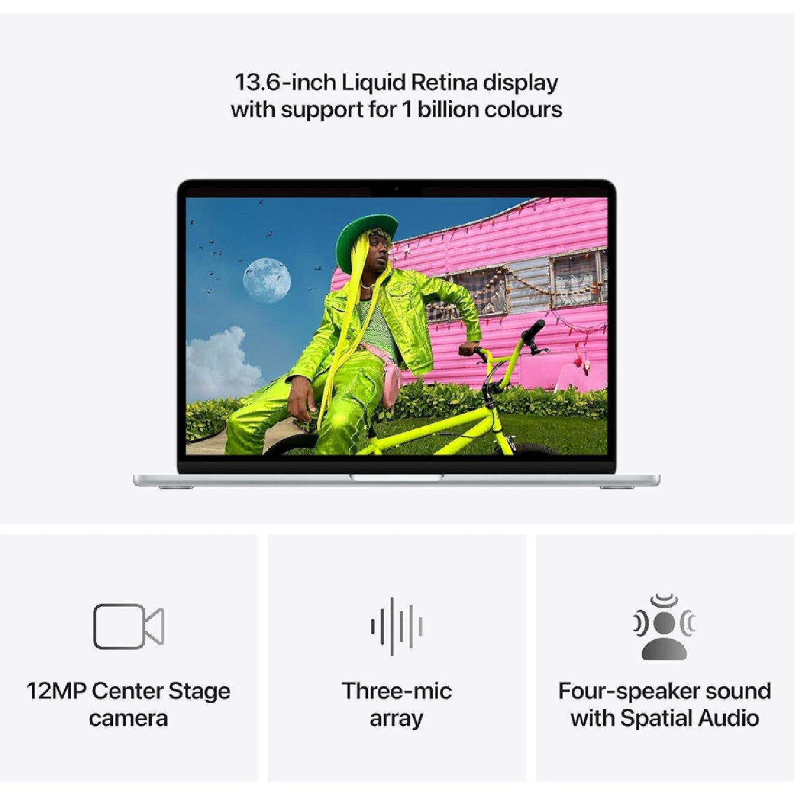 Silver - Apple - APPLE MacBook Air 13.6 (2026) - M5 1TB RAM 24GB - 3