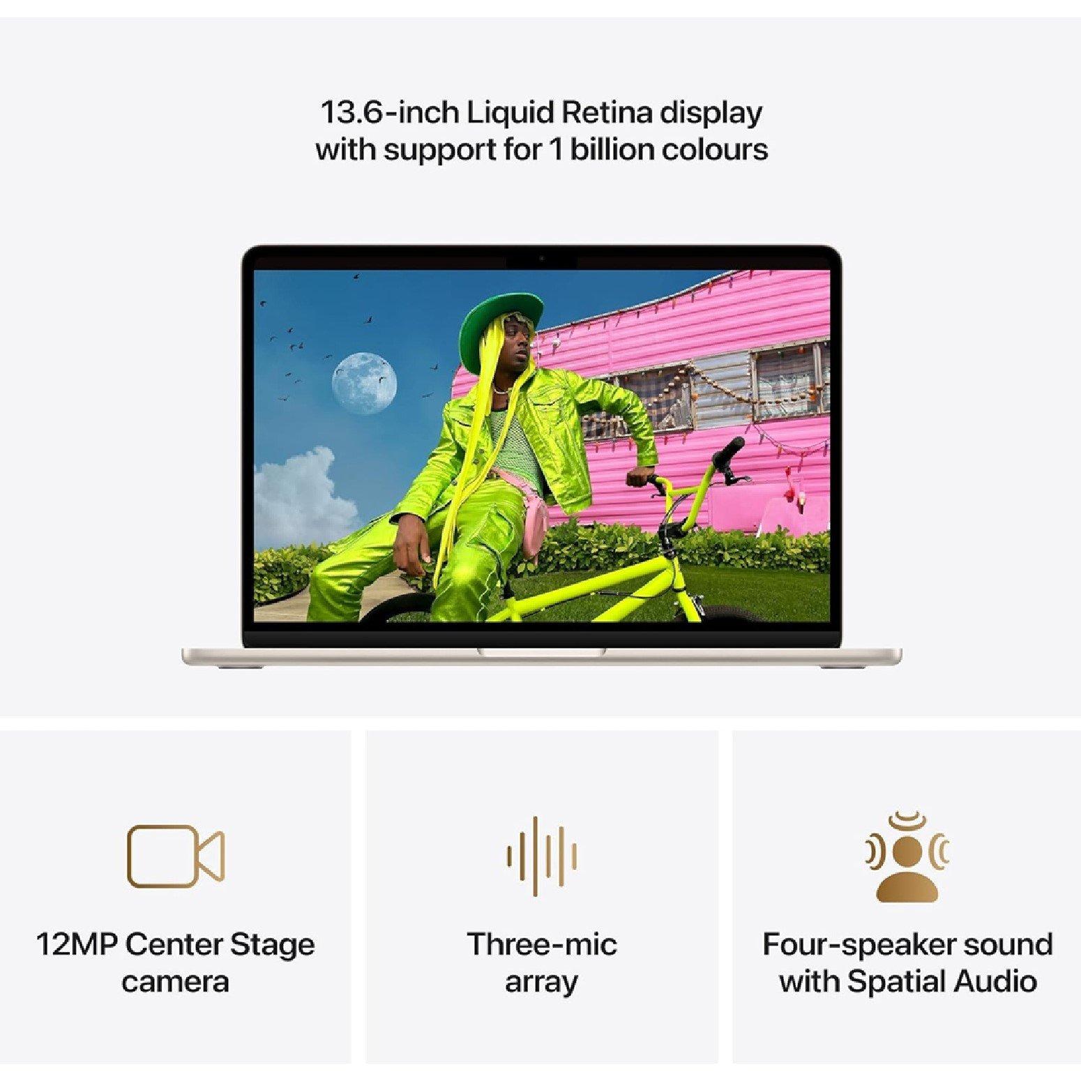 Starlight - Apple - APPLE MacBook Air 13.6 (2026) - M5 1TB RAM 24GB - 3