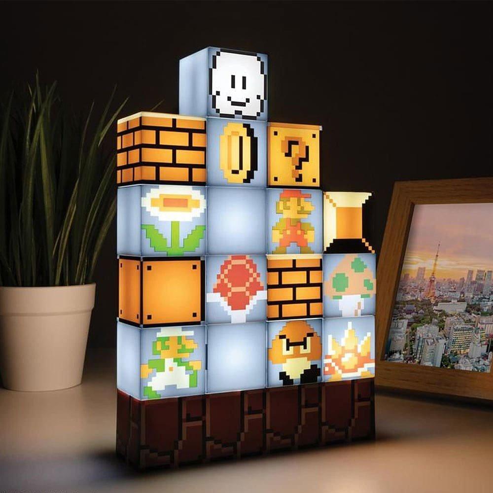Merchandise - Paladone - Super Mario Bros Build A Level Light - 2