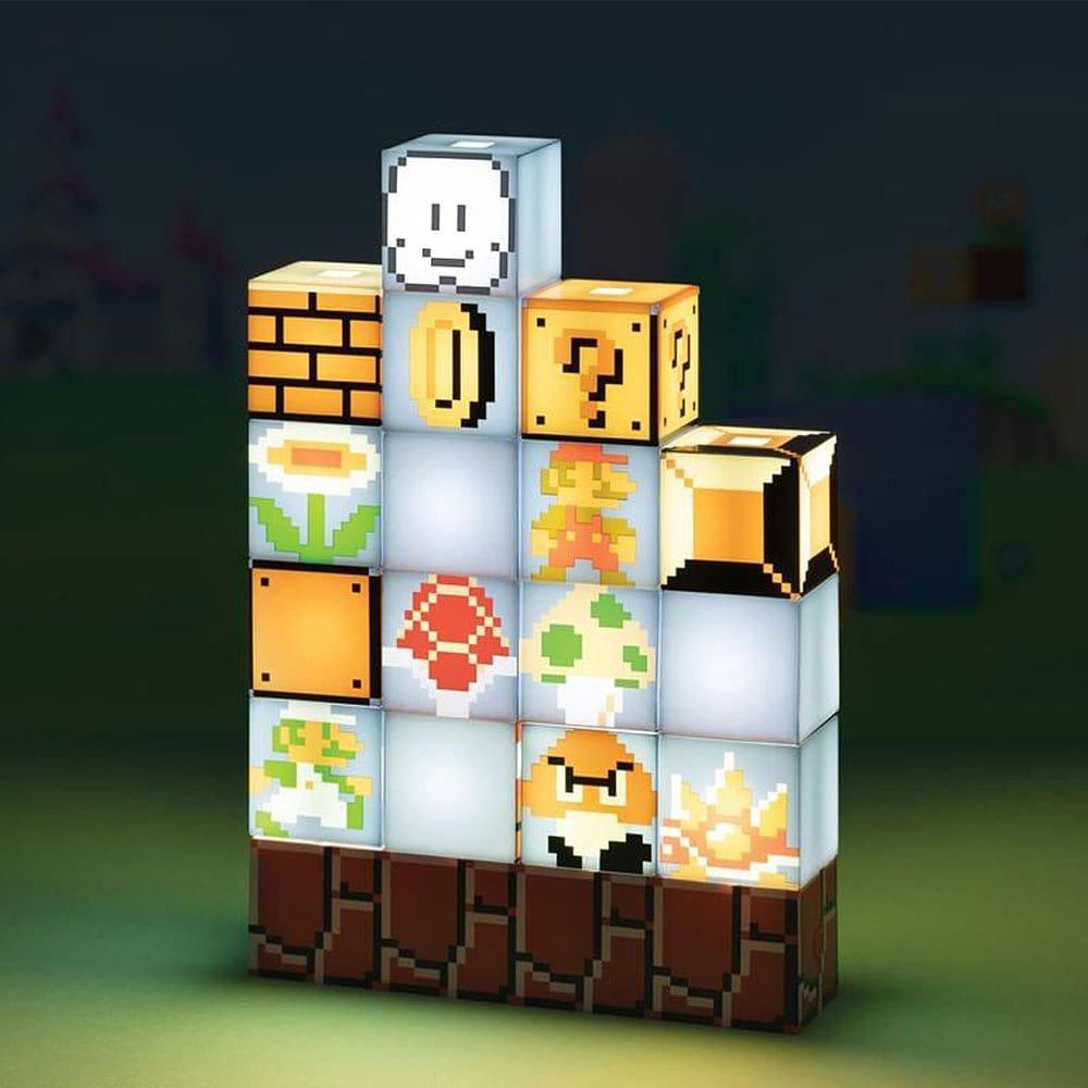 Merchandise - Paladone - Super Mario Bros Build A Level Light - 3