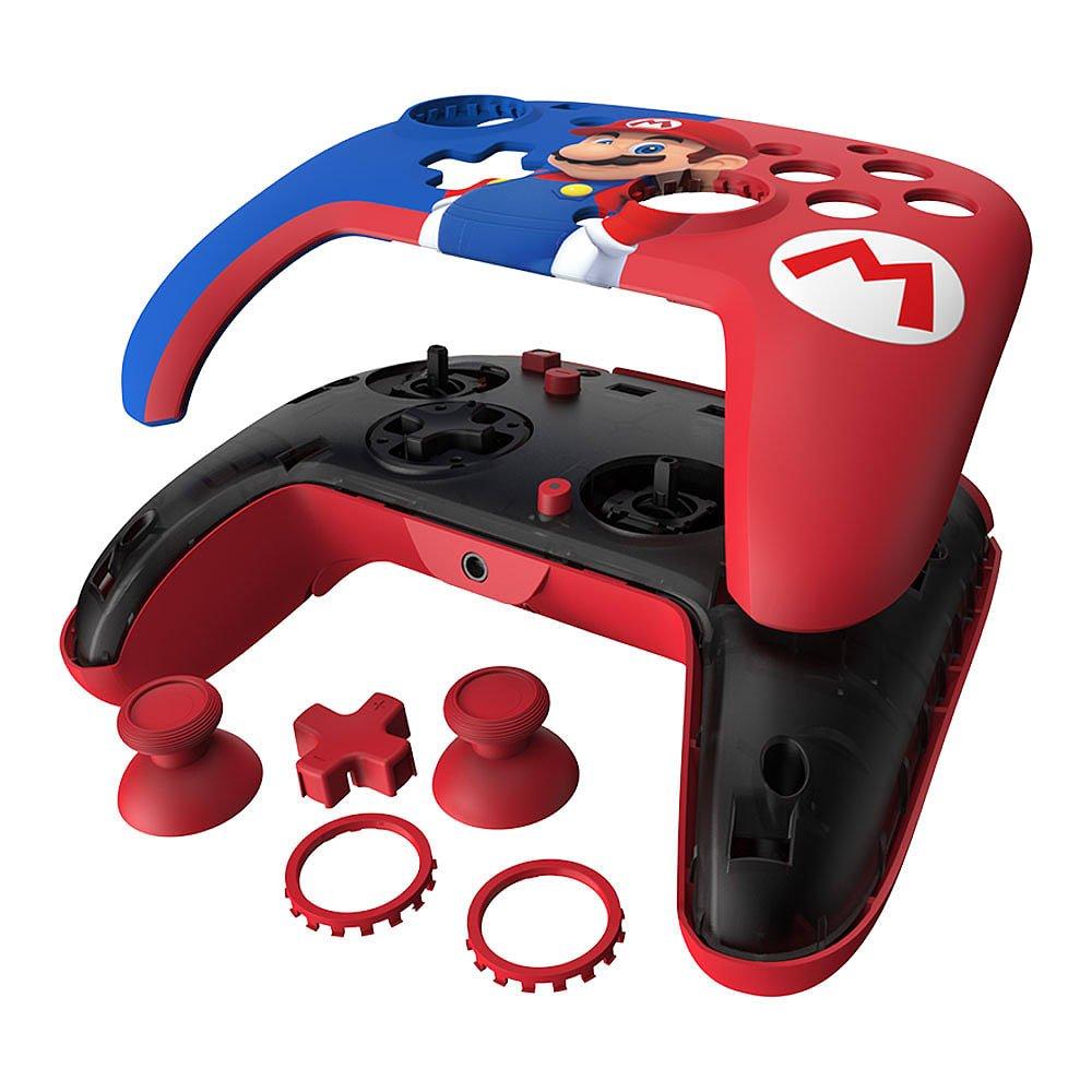 Rosso/Blu - PDP - Mario Switch Controller and Headset Bundle - 11