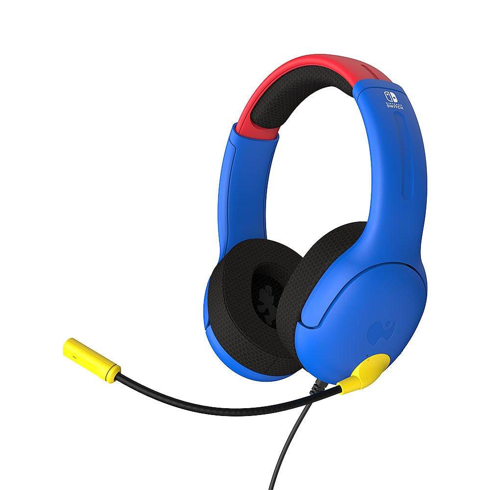 Rosso/Blu - PDP - Mario Switch Controller and Headset Bundle - 12