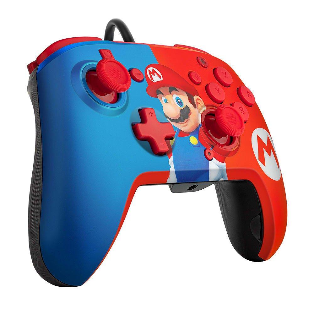 Rosso/Blu - PDP - Mario Switch Controller and Headset Bundle - 5