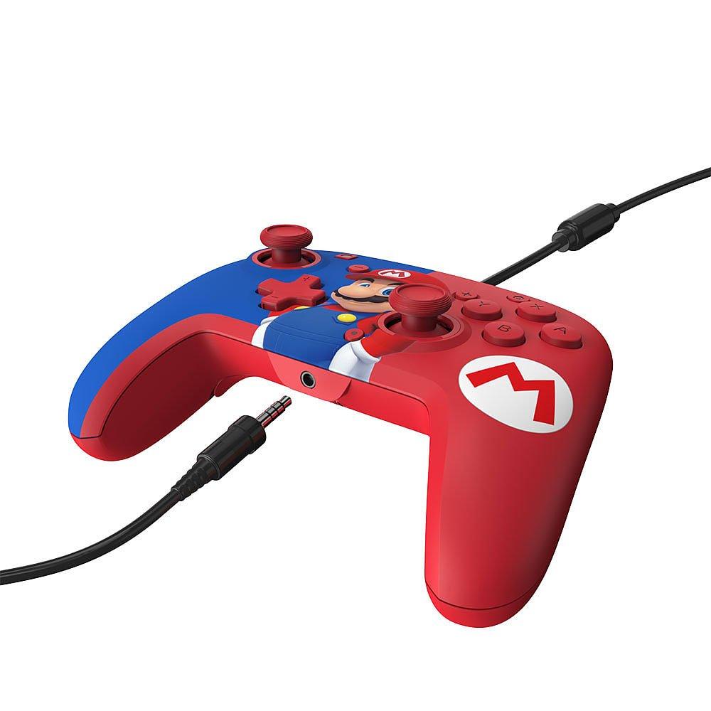 Rosso/Blu - PDP - Mario Switch Controller and Headset Bundle - 10