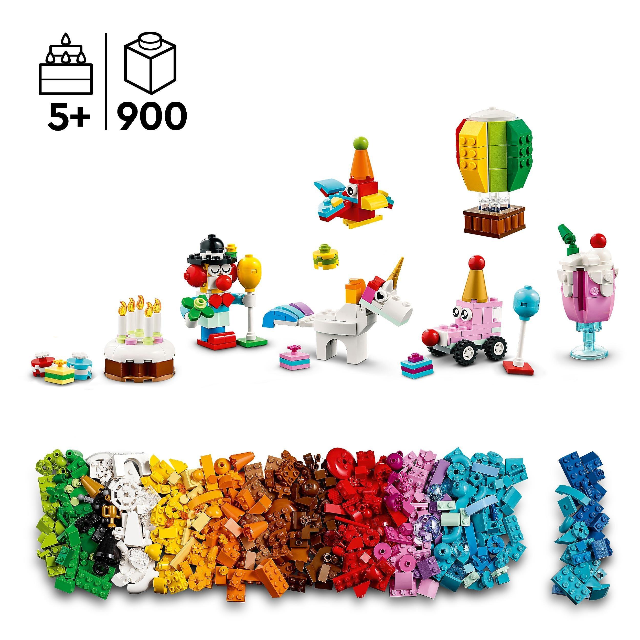 Waren - LEGO - 11029 Classic Creative Party Box Building Toy - 2