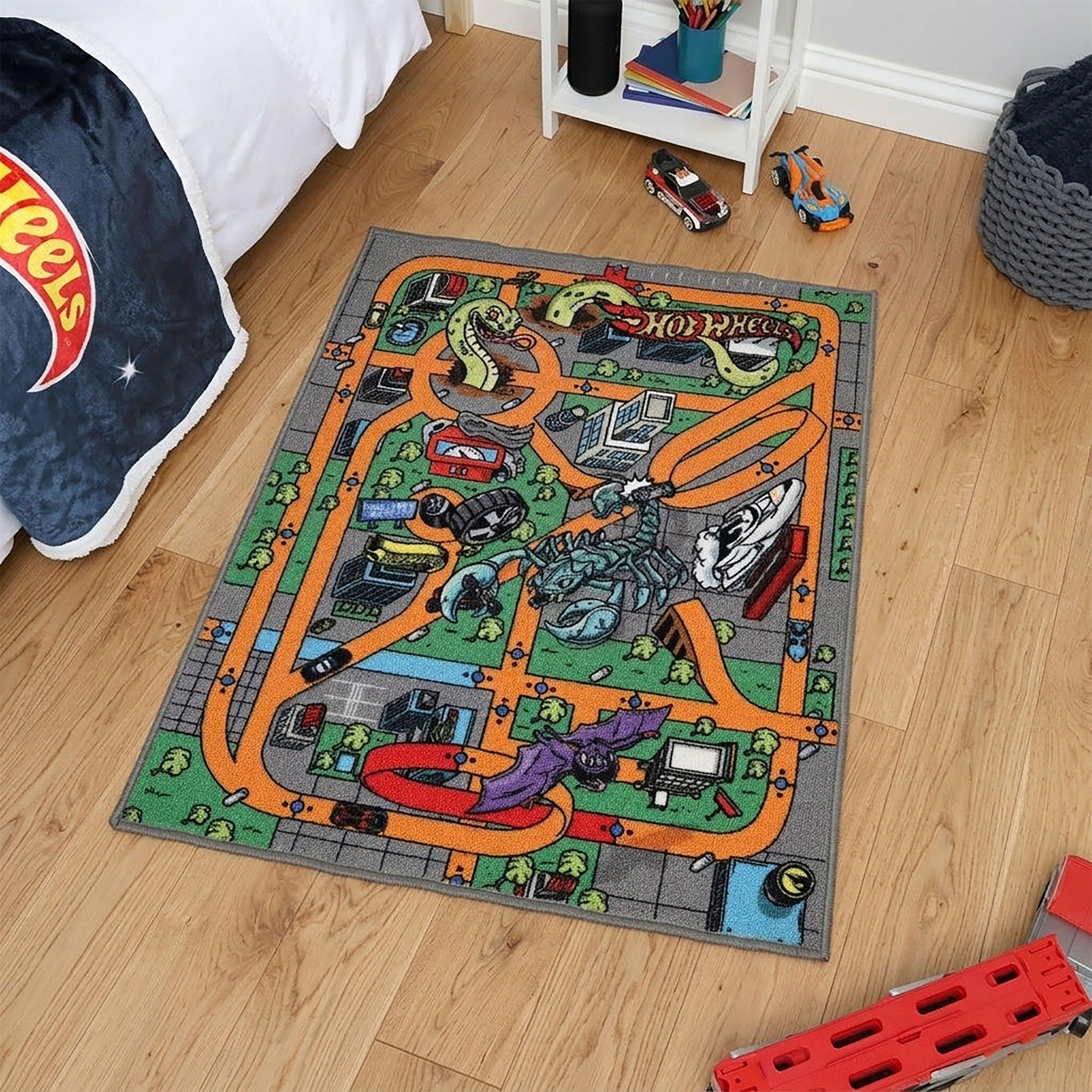 Multicolour - Hot Wheels - Hot Wheels Travel Printed Play Rug - 2