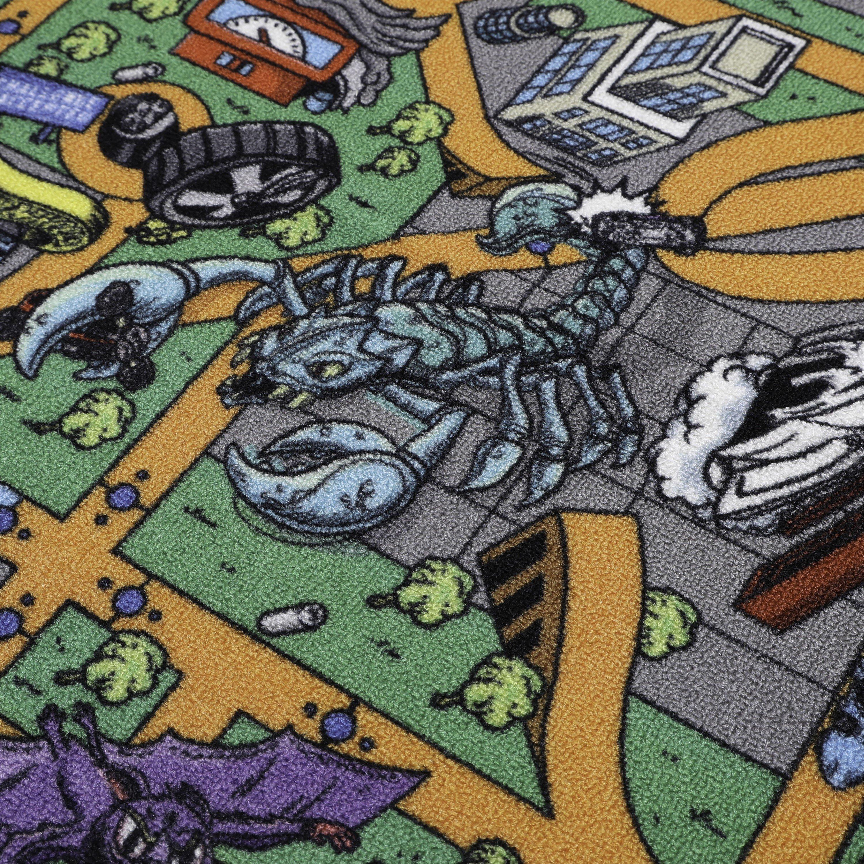 Multicolour - Hot Wheels - Hot Wheels Travel Printed Play Rug - 6