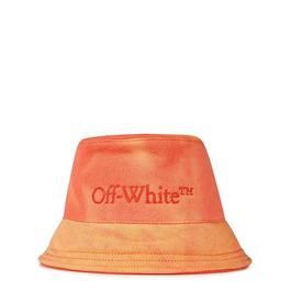 Off White Tie Dye Bucket Hat