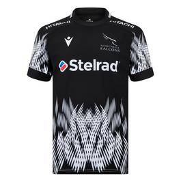 Macron Newcastle Falcons Training Shirt 2023 2024 Adults