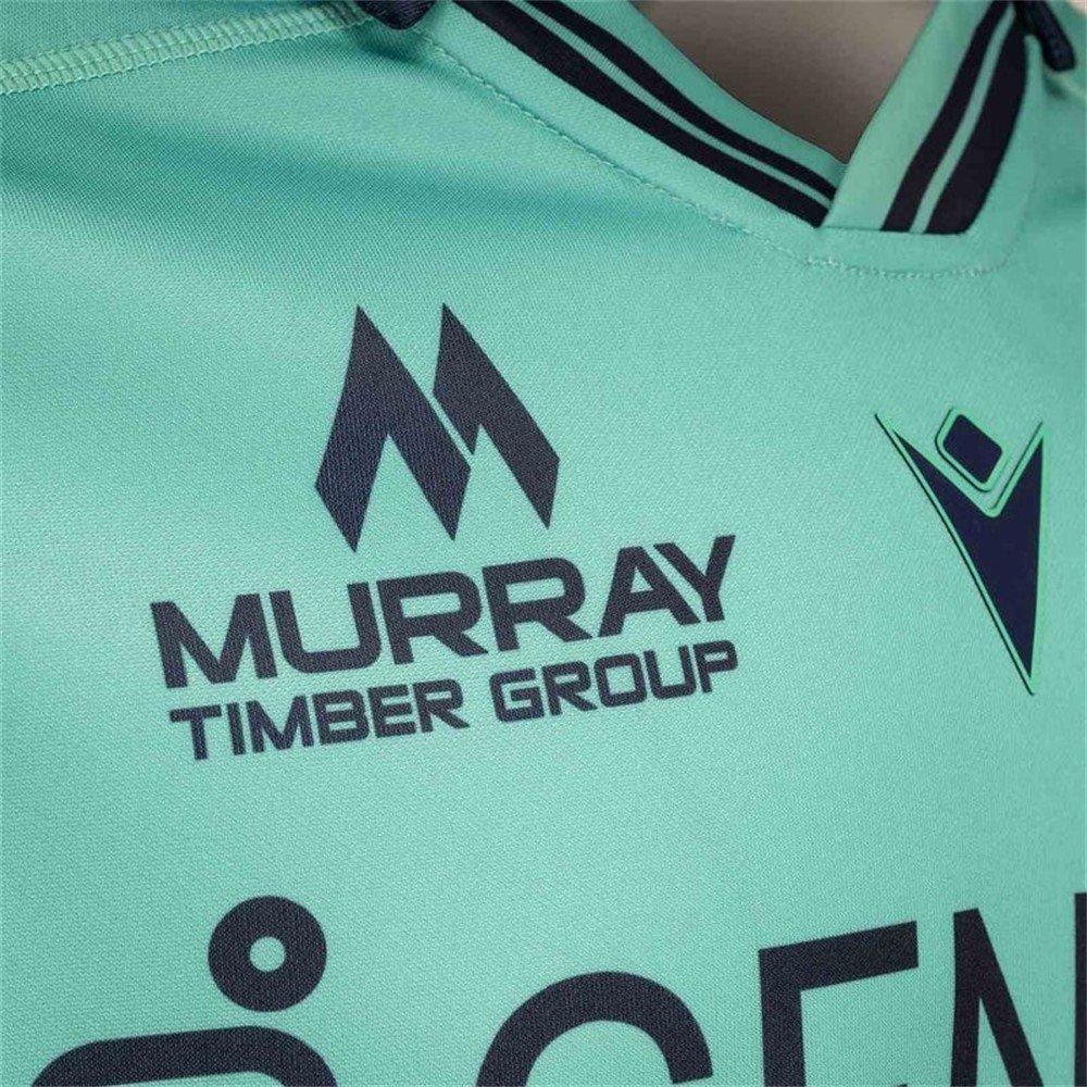 Blauwgroen - Macron - Connact Rugby Shirt 2024 2025 Mens - 6