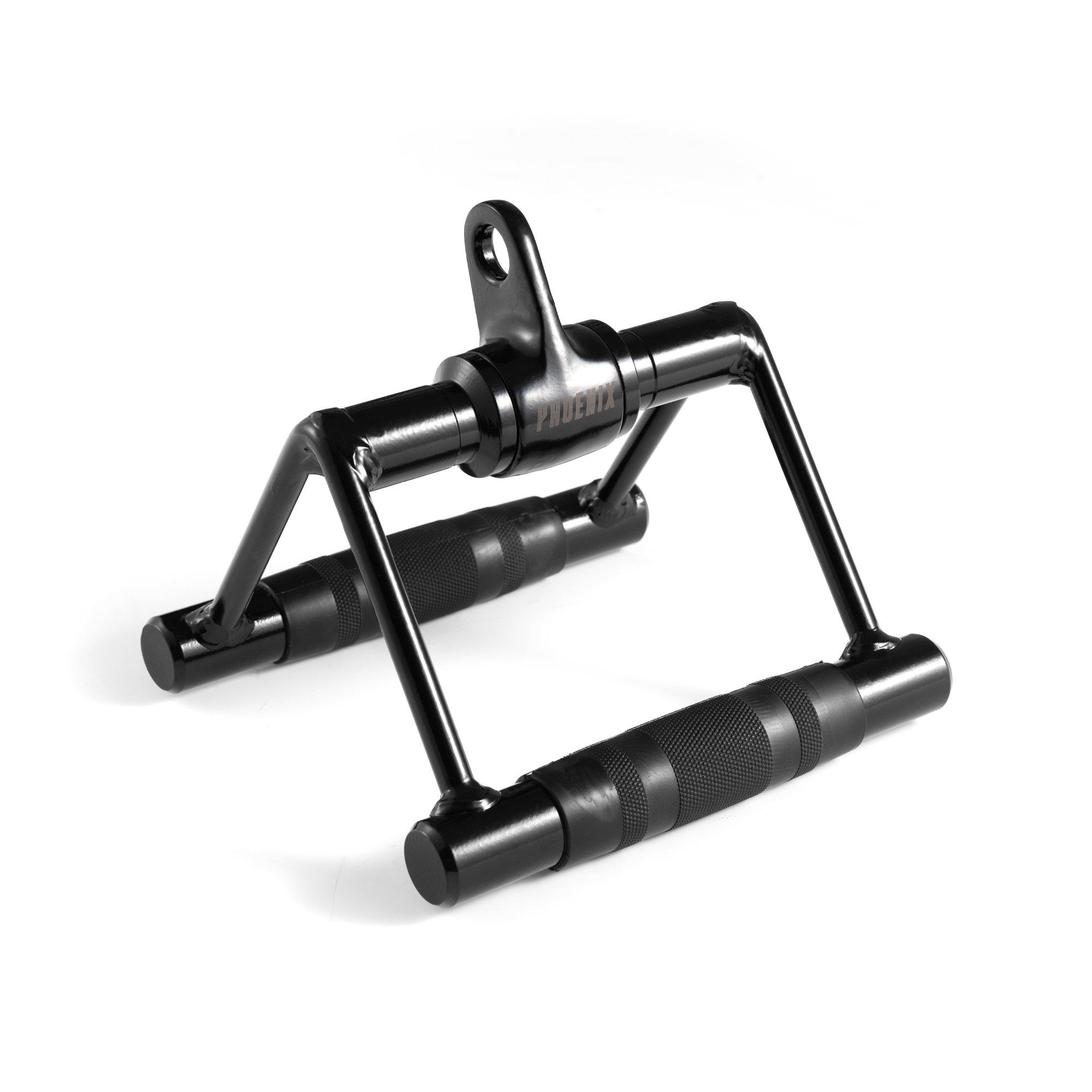 Black - Phoenix Fitness - Phoenix Fitness Revolving Row Bar - 1