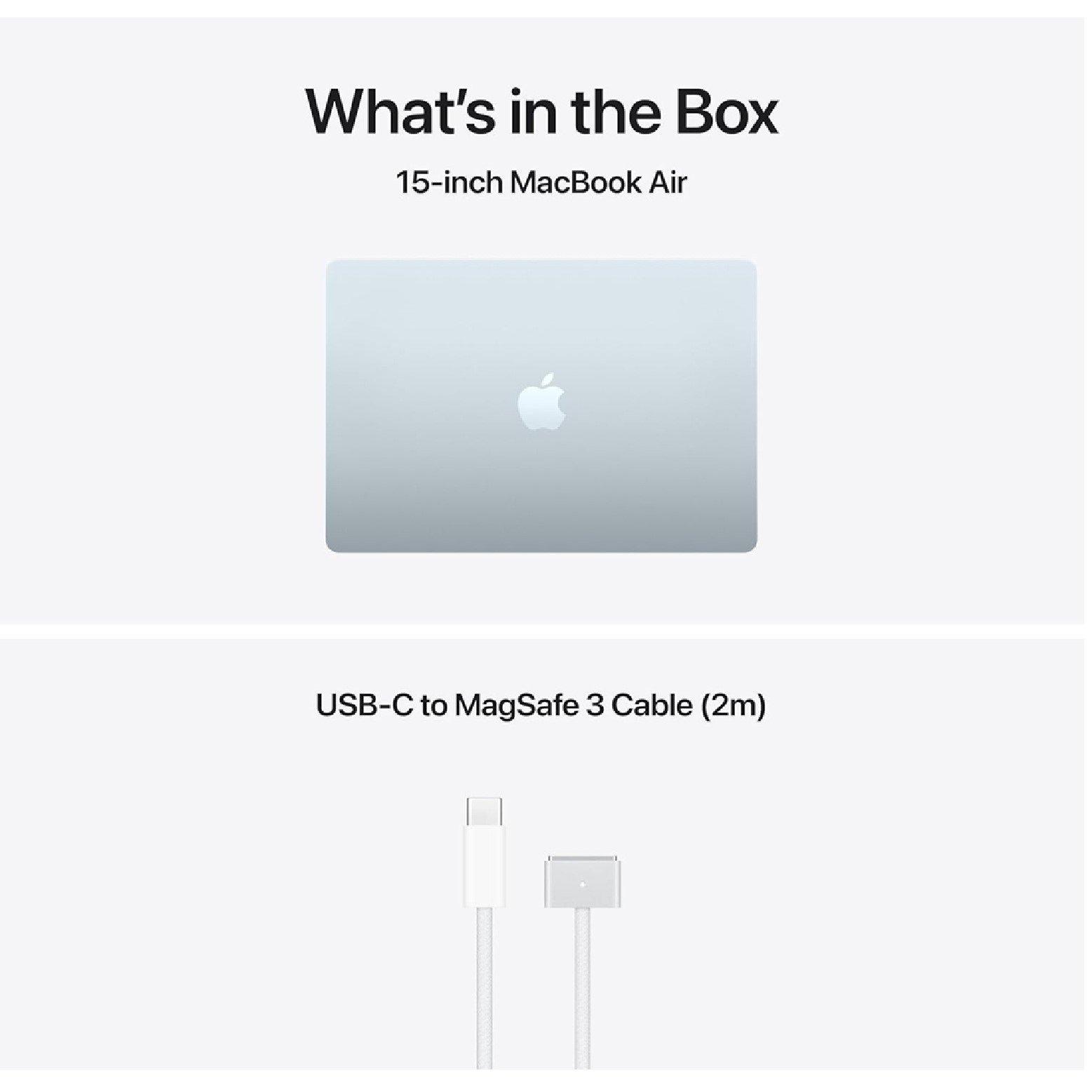Sky Blue - Apple - APPLE MacBook Air 15 (2026) - M5 1 TB RAM 16GB - 5