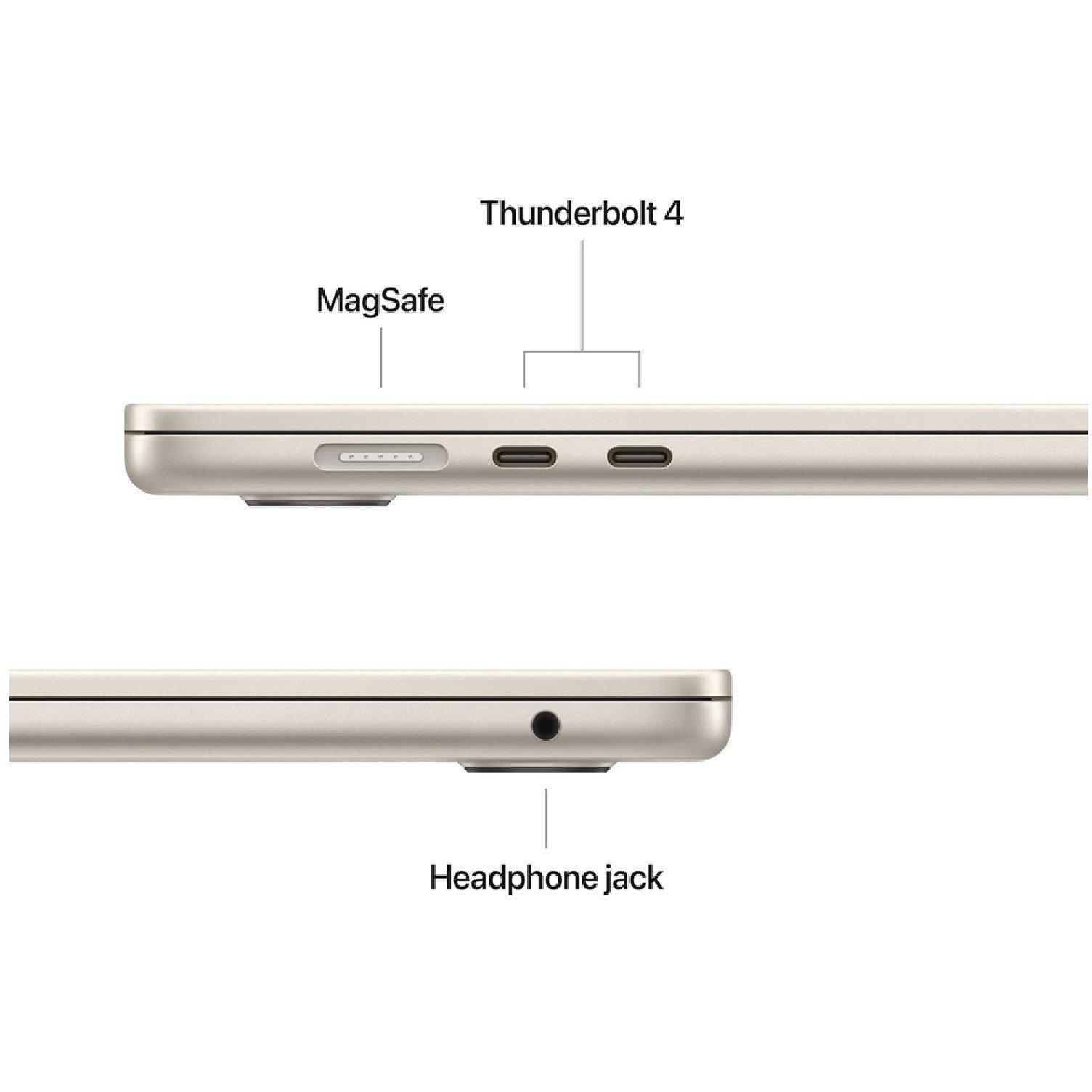 Starlight - Apple - APPLE MacBook Air 15 (2026) - M5 1 TB RAM 16GB - 4