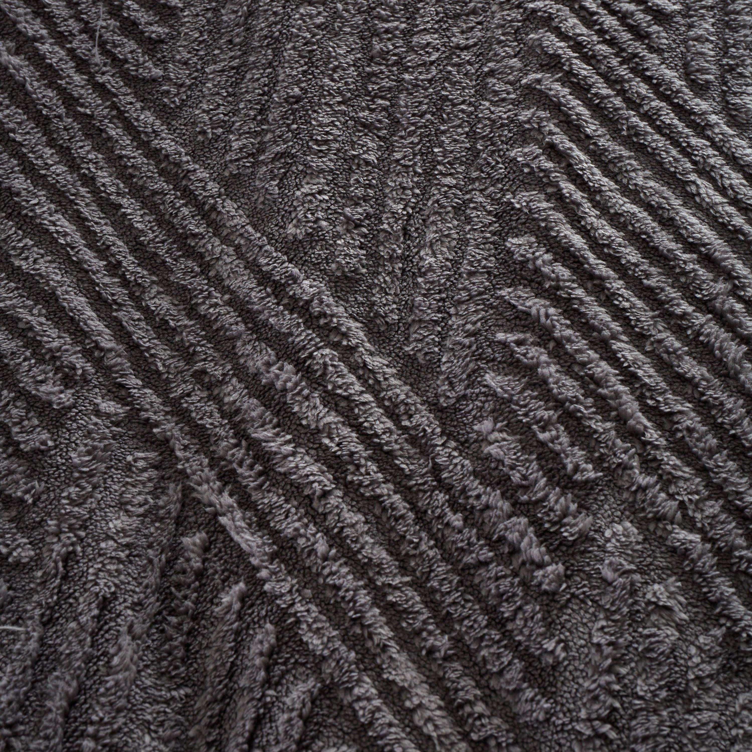Charcoal Grey - Catherine Lansfield - Heat Buddy Cosy Super Thermal Blanket Bedspread - 2