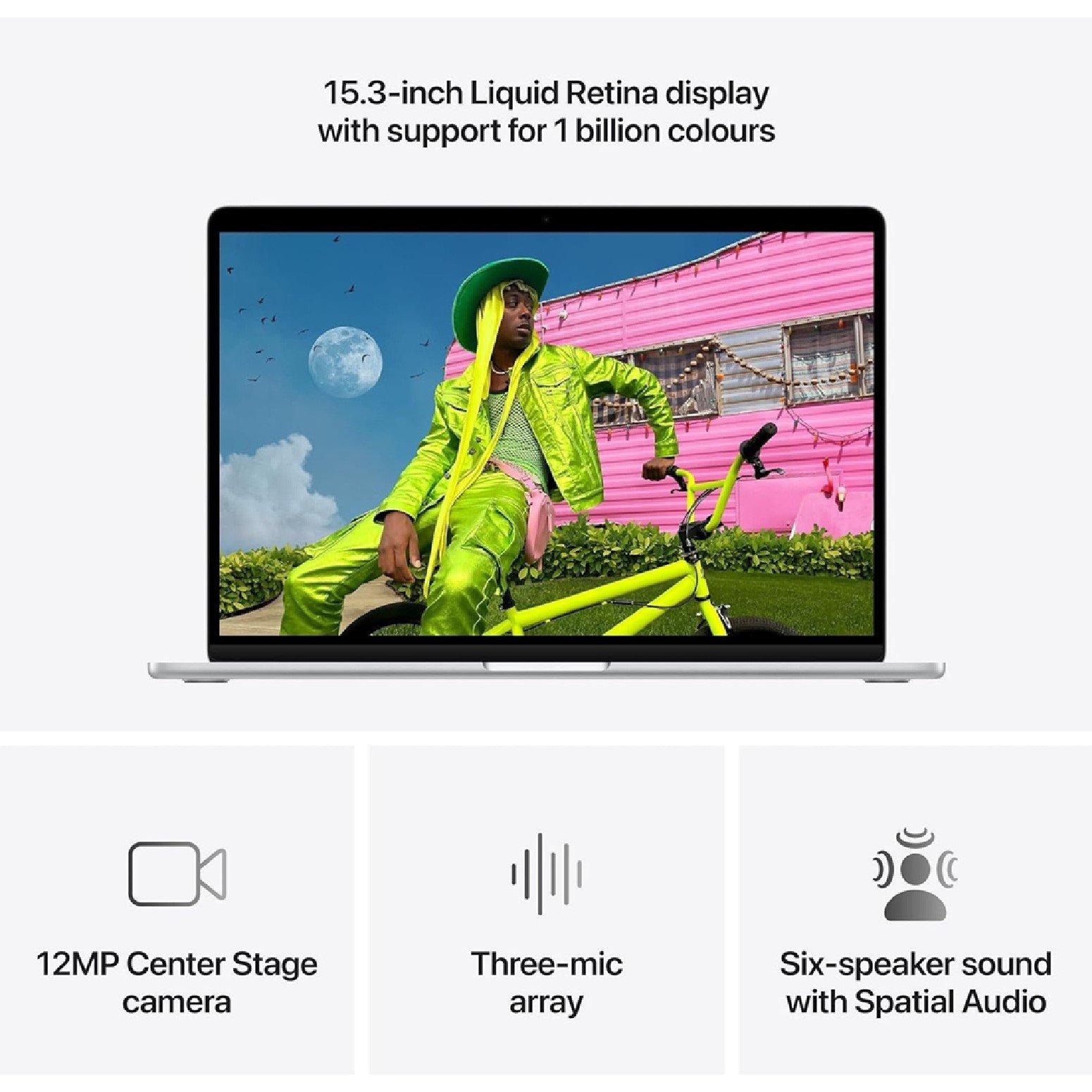 Silver - Apple - APPLE MacBook Air 15 (2026) - M5 1 TB  RAM 24GB - 3