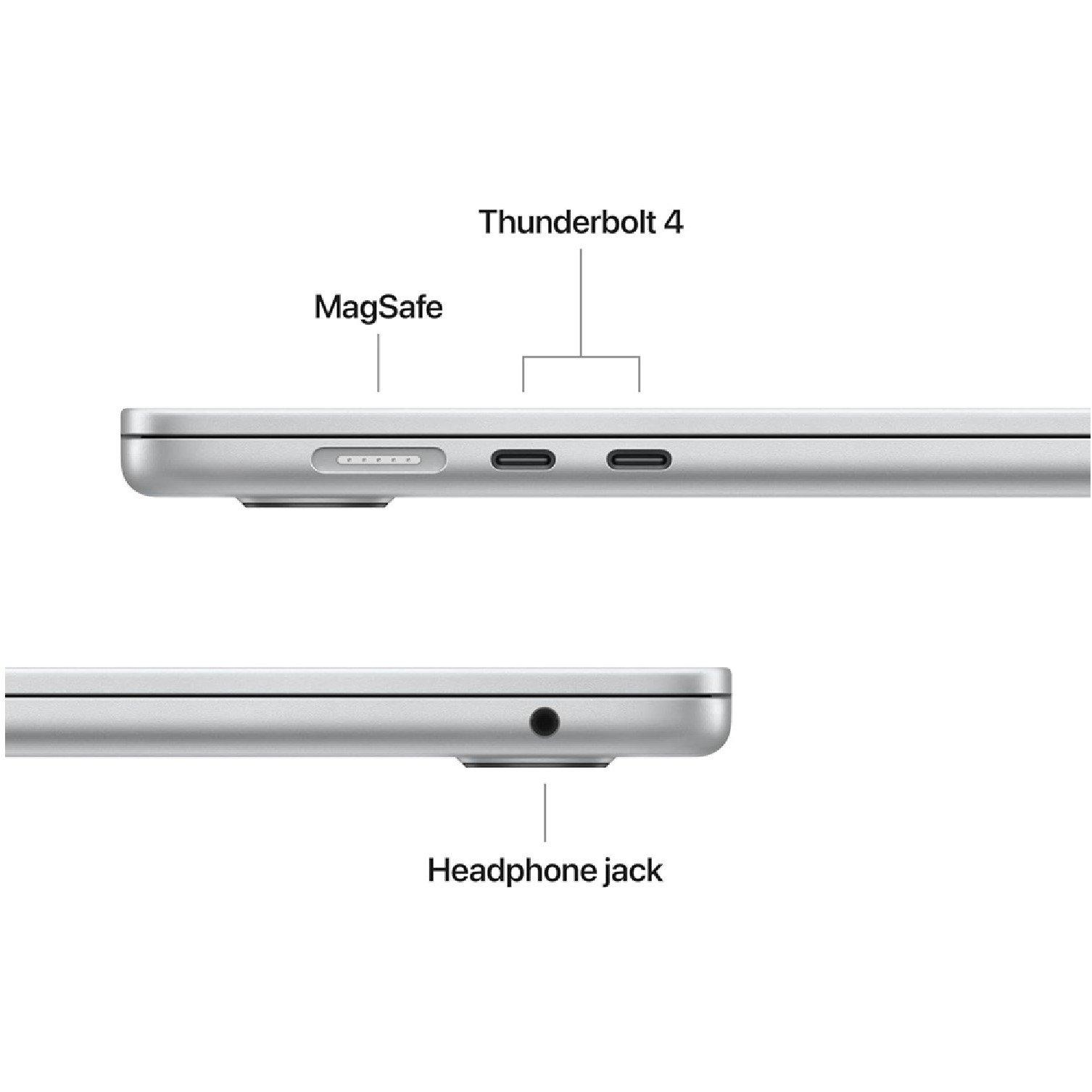 Silver - Apple - APPLE MacBook Air 15 (2026) - M5 1 TB  RAM 24GB - 4