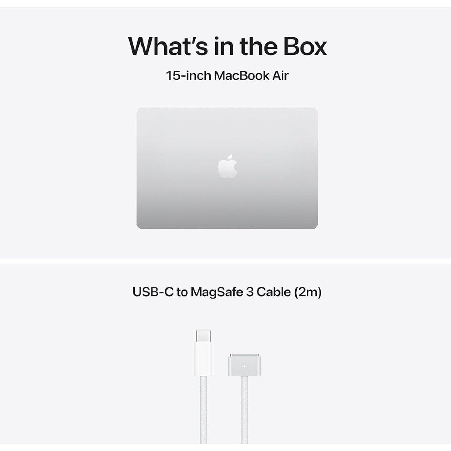Silver - Apple - APPLE MacBook Air 15 (2026) - M5 1 TB  RAM 24GB - 5