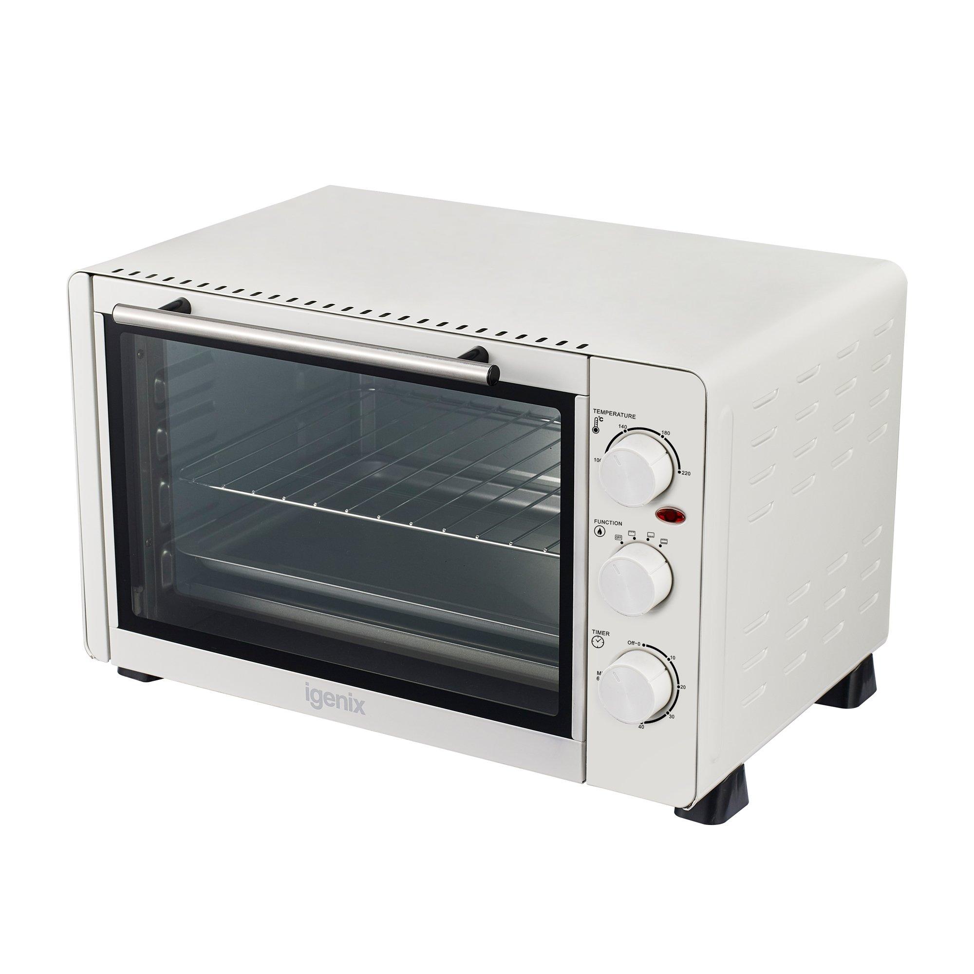 White - Igenix - IG7131 30 LITRE ELECTRIC MINI OVEN - 2