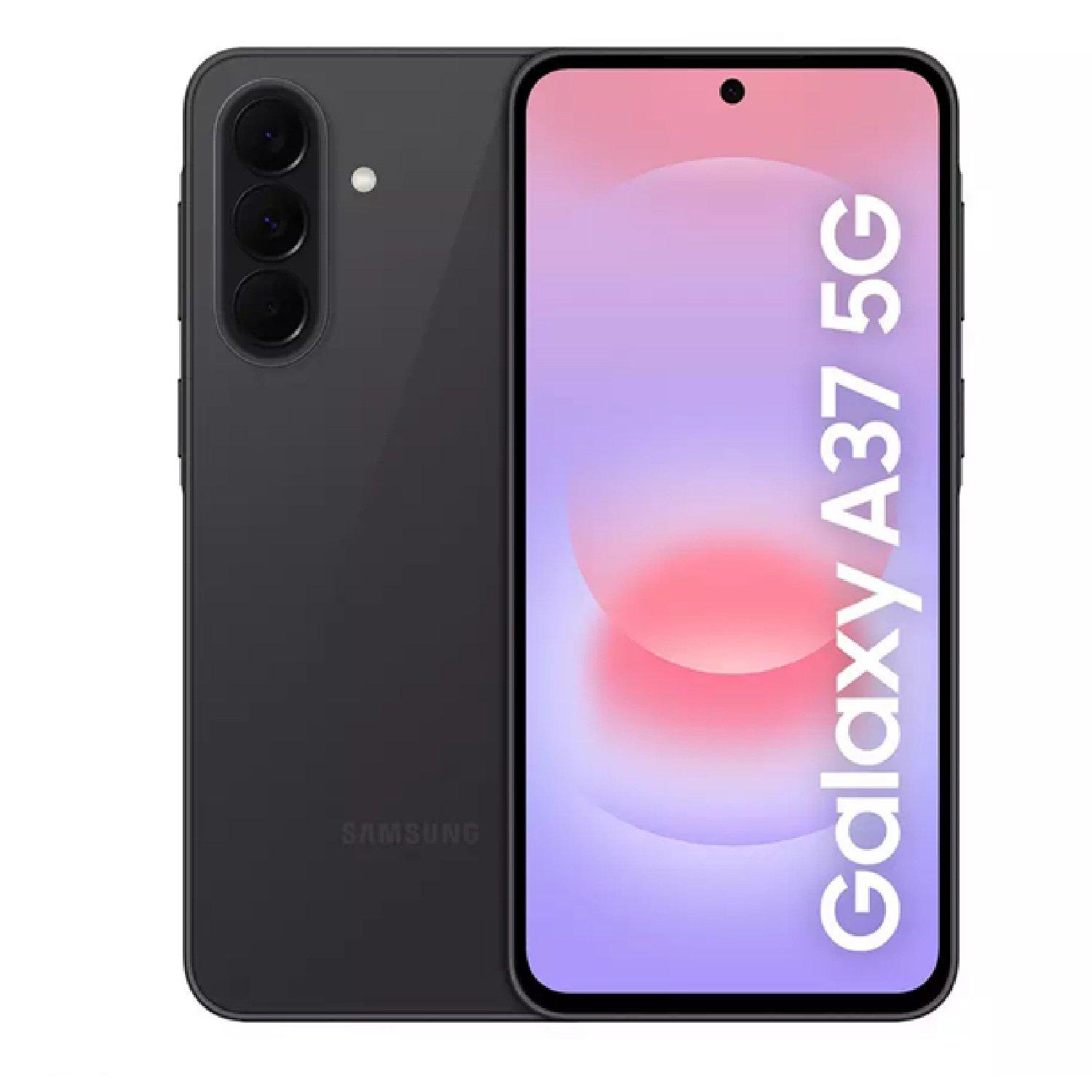 Samsung  Sim Free Galaxy A37 5G 128Gb Ai Mobile - Charcoal - 128GB