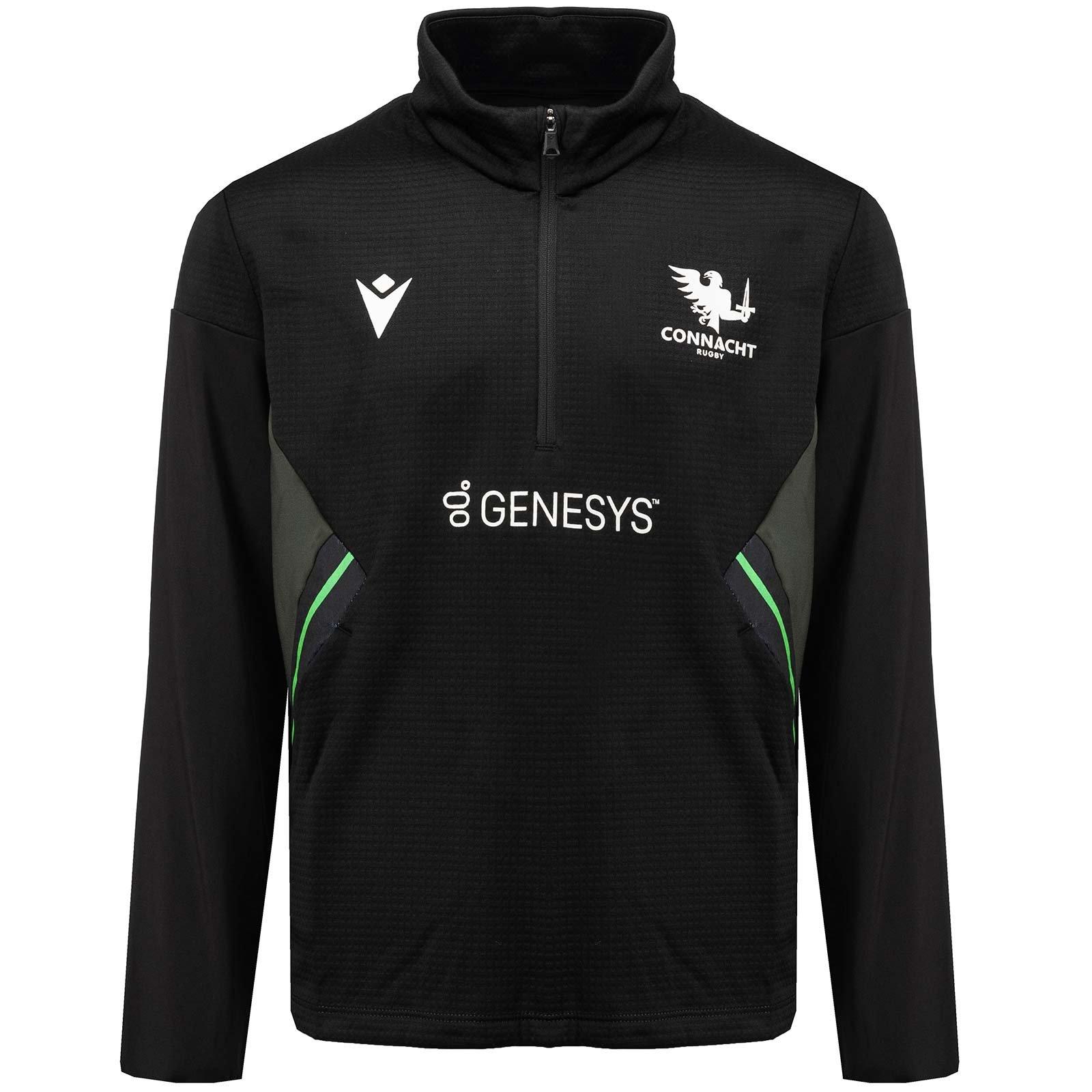 Schwarz - Macron - Connacht Rugby Jacket